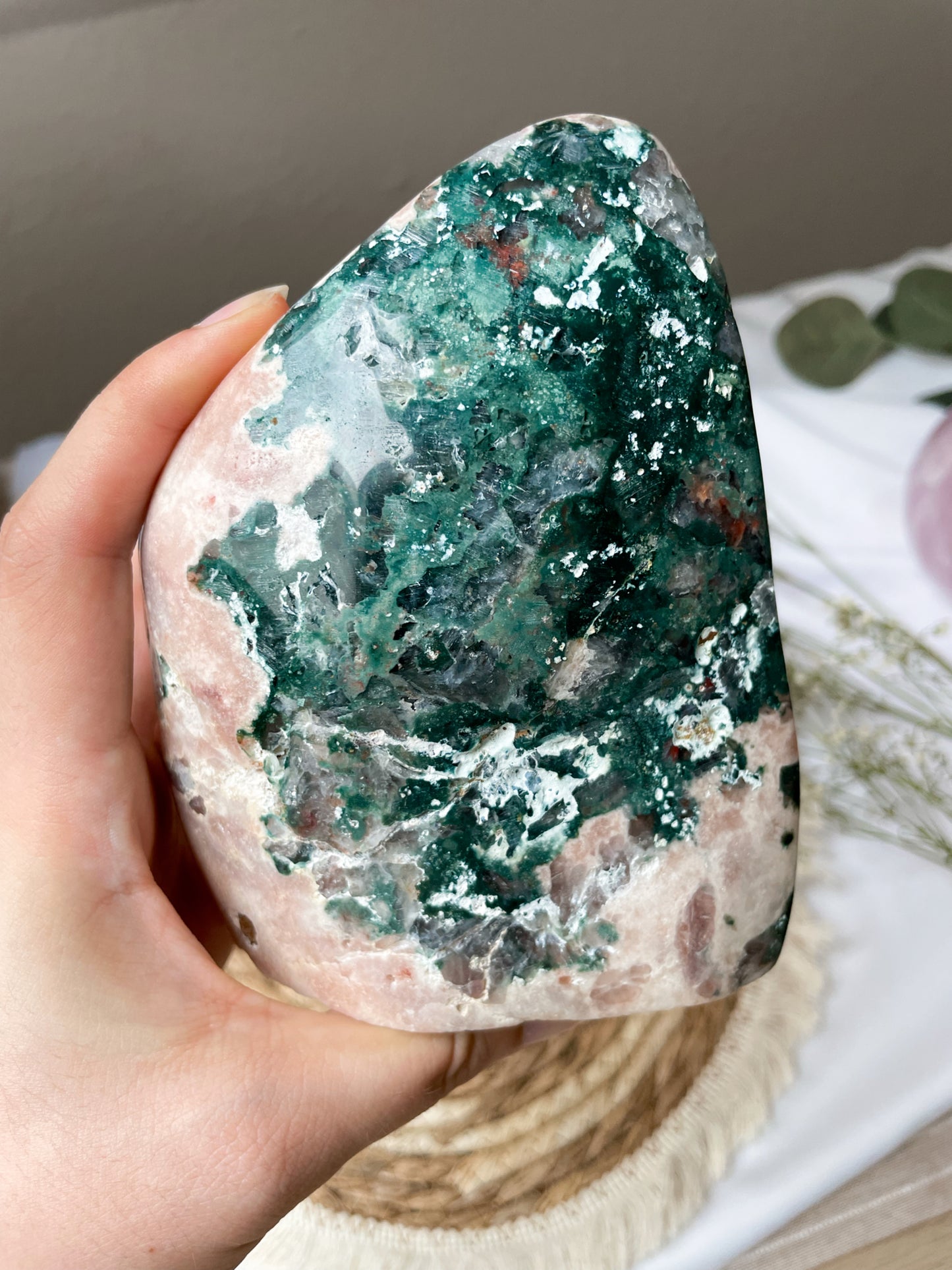 XL Pink Amethyst Freiform, Extra Qualität