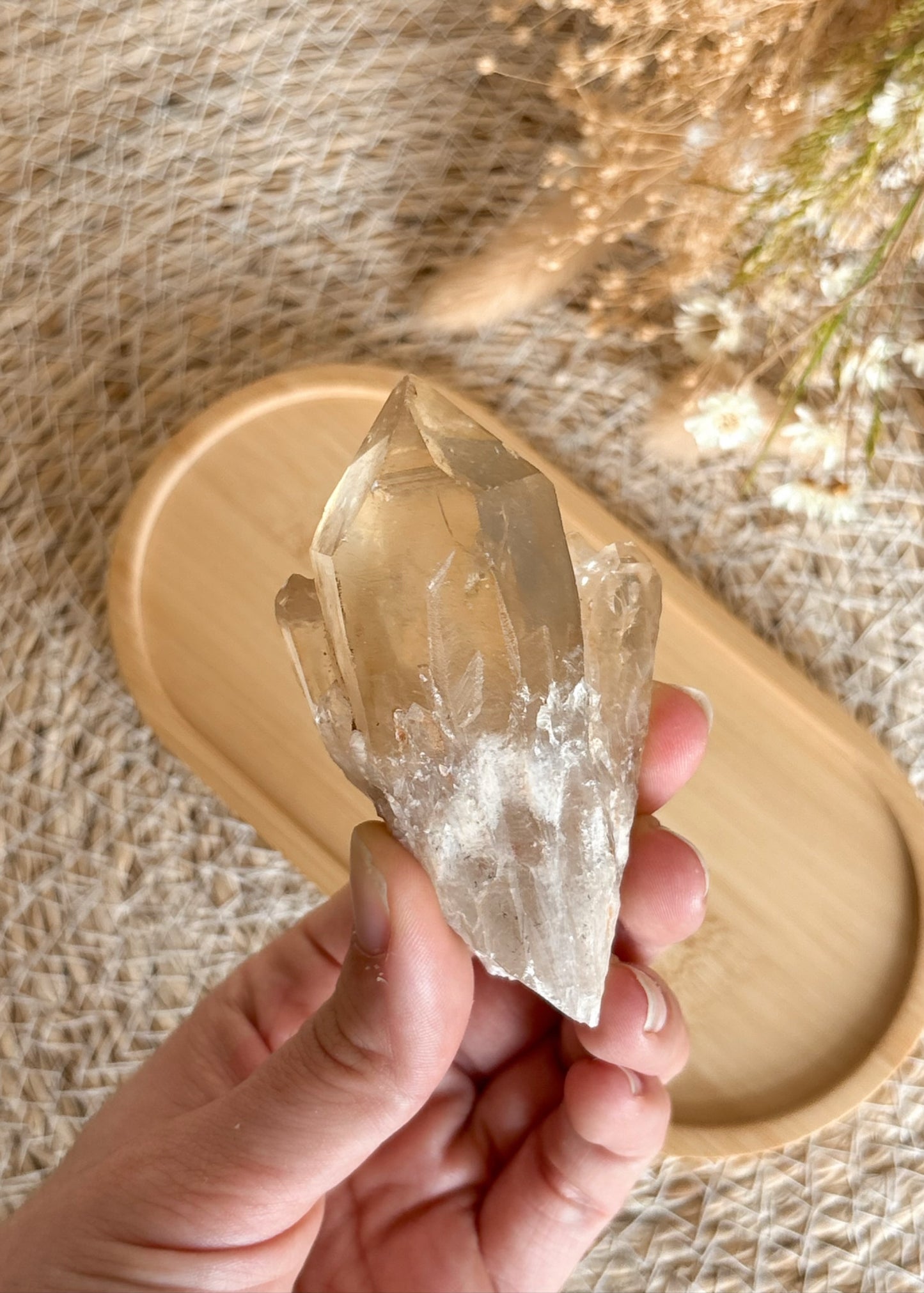 Kundalini Citrin Cluster Nr. 3