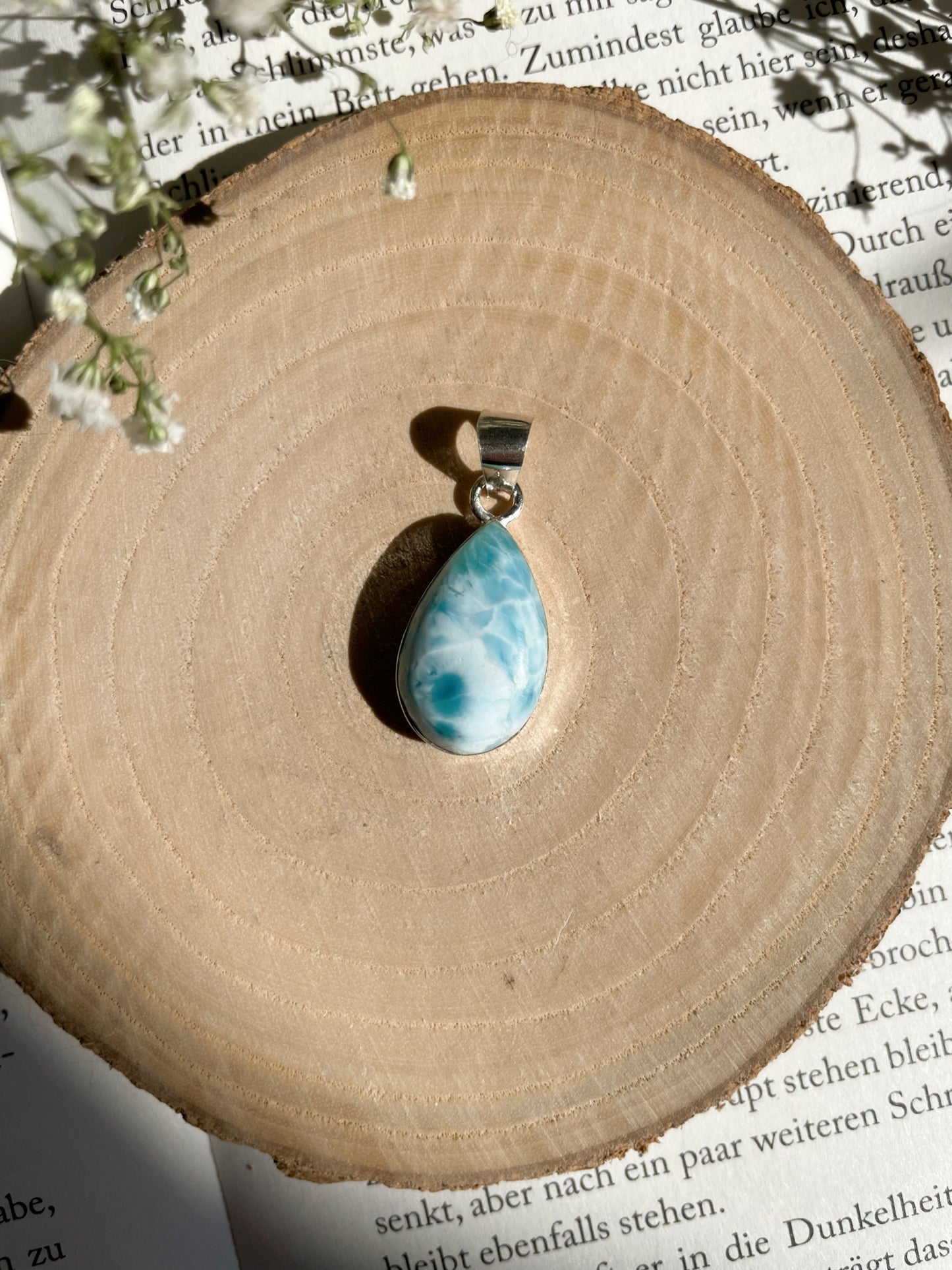 Larimar Anhänger Nr. 10