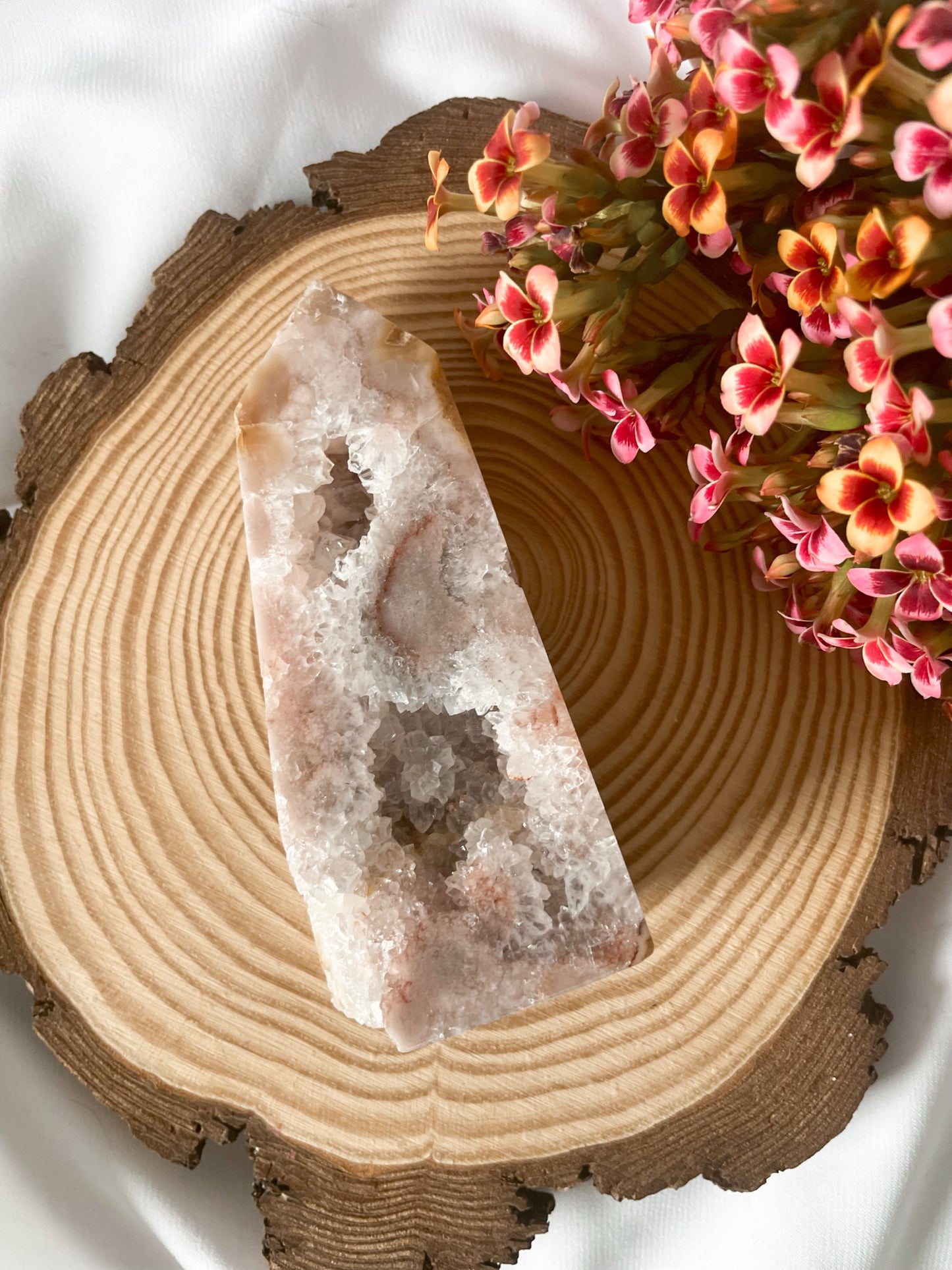 Pink Amethyst Turm Nr. 14