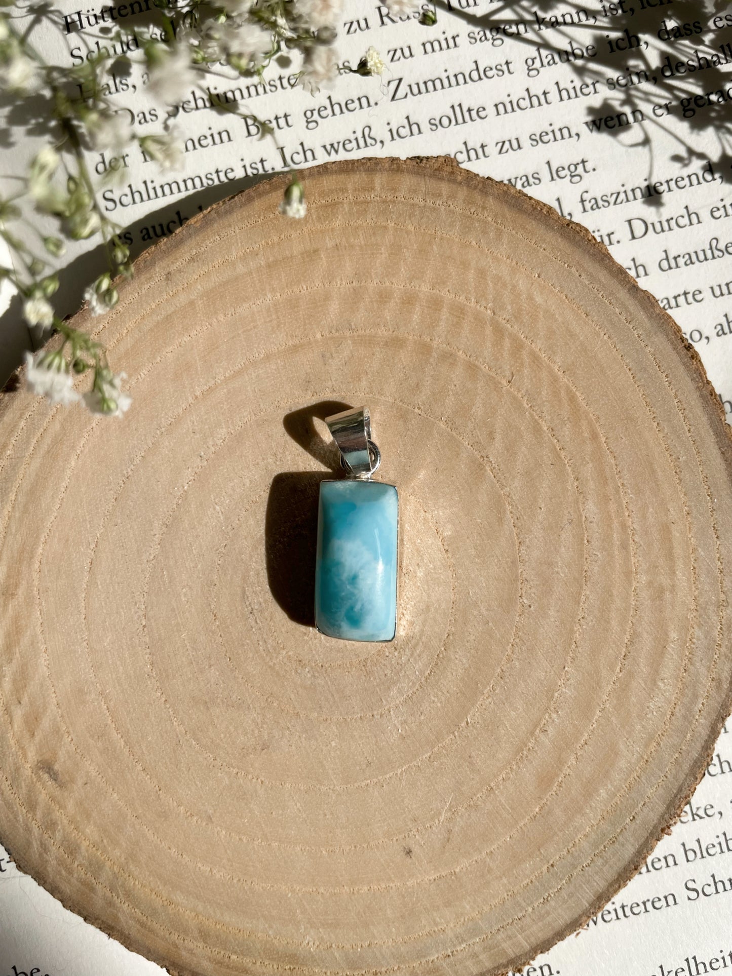 Larimar Anhänger Nr. 7