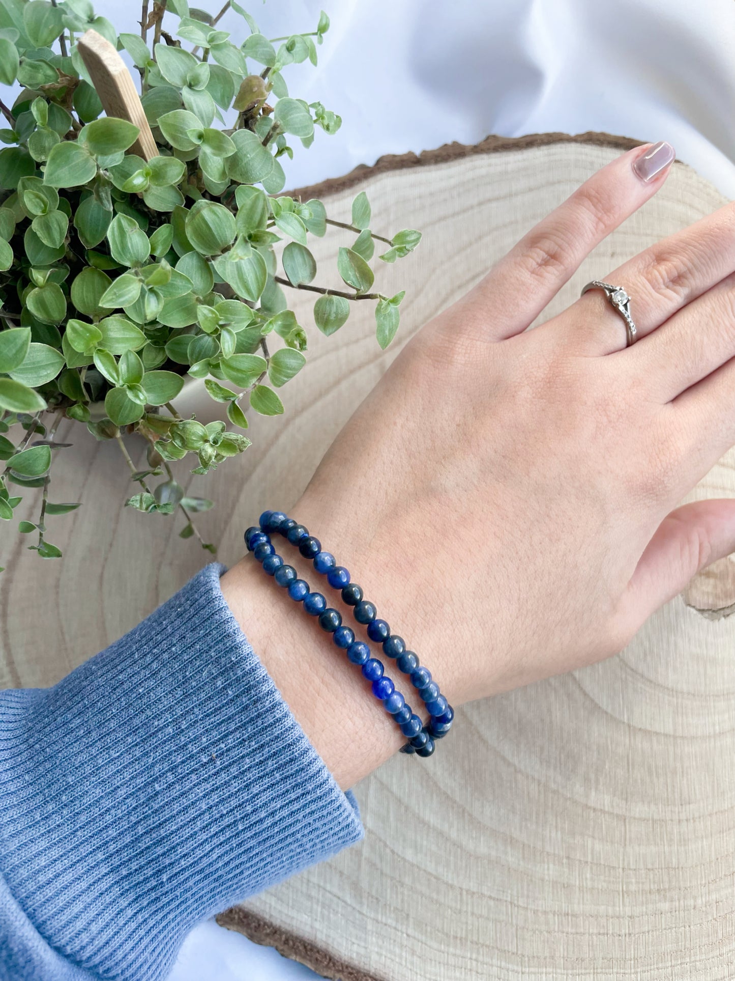 Sodalith Kugelarmband 4mm