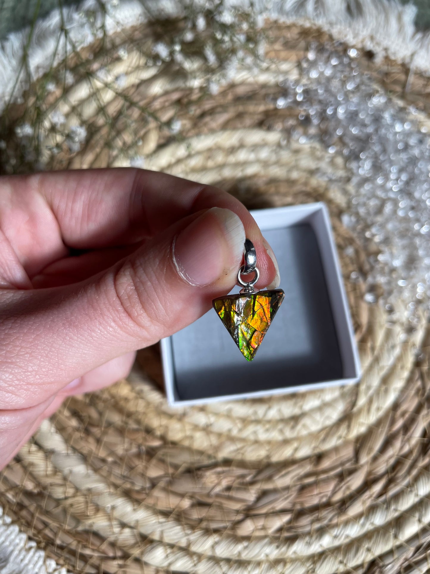 Ammolit Anhänger Nr. 4