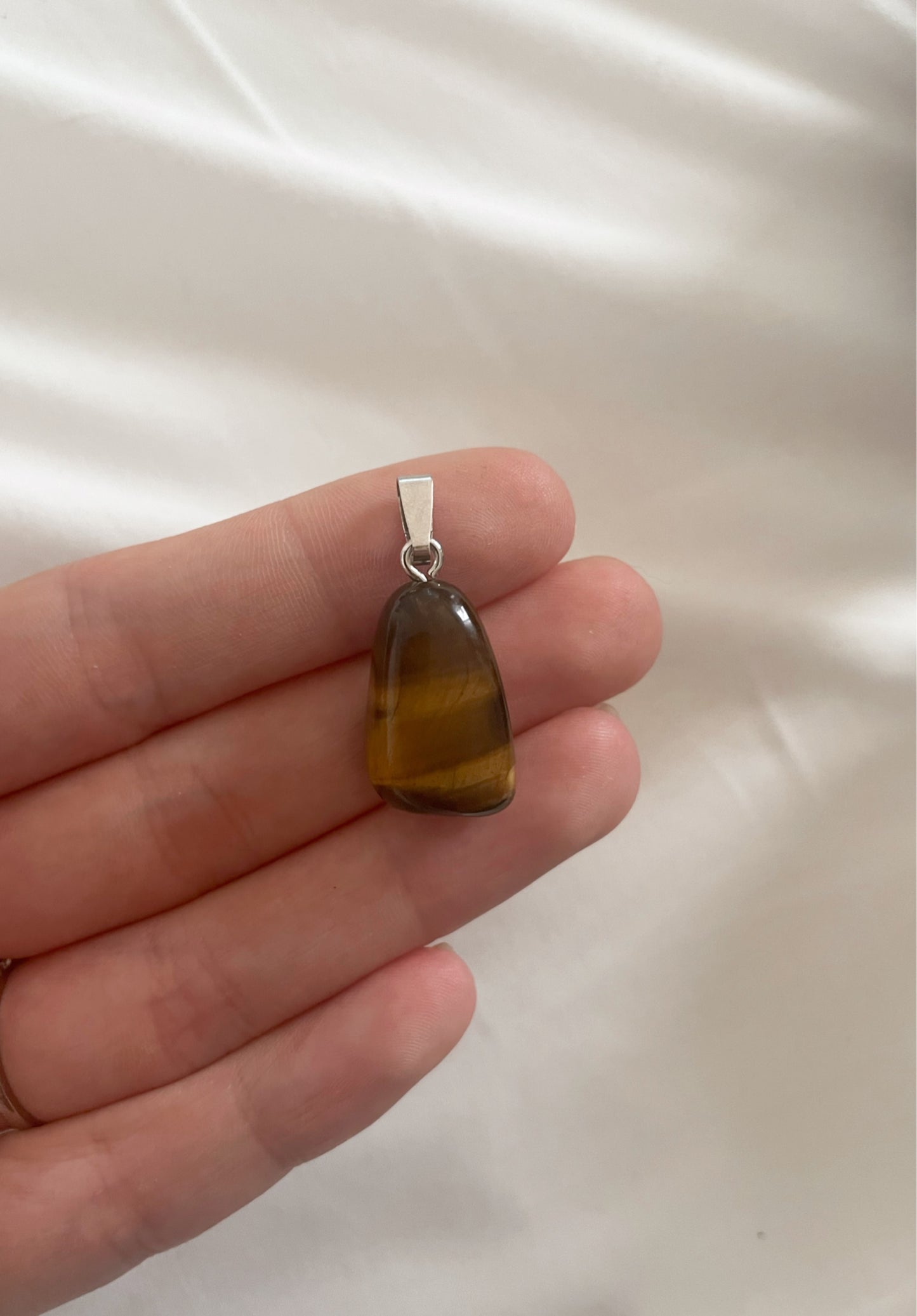 Tigerauge Kettenanhänger