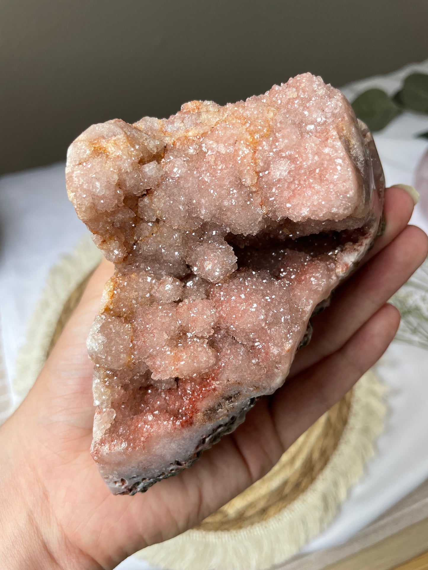 XL Pink Amethyst Freiform, Extra Qualität