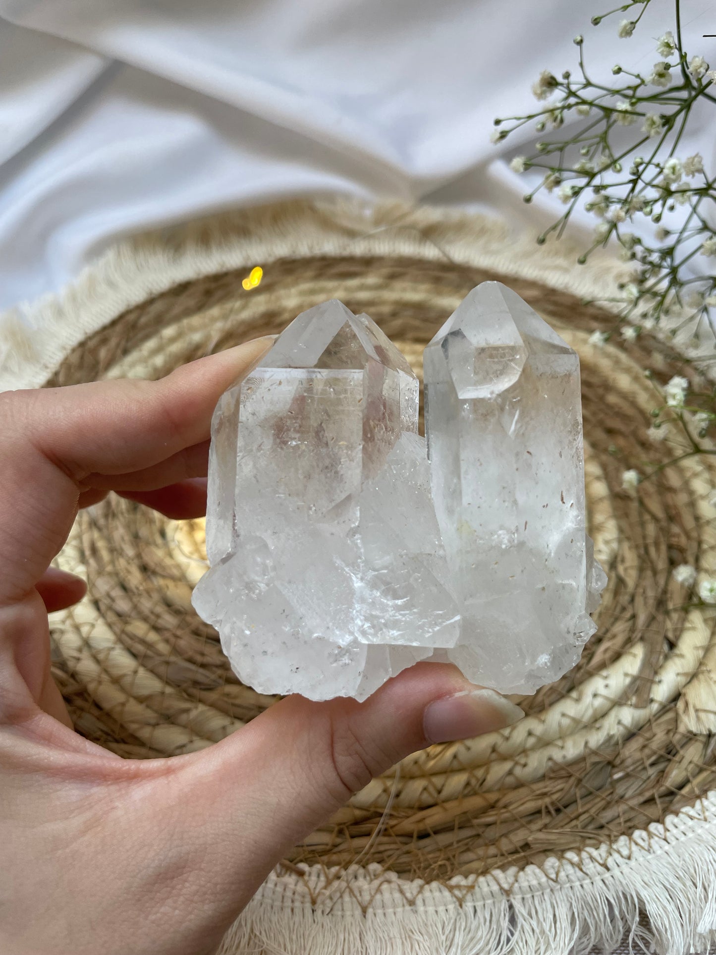 Bergkristall Cluster Nr. 16