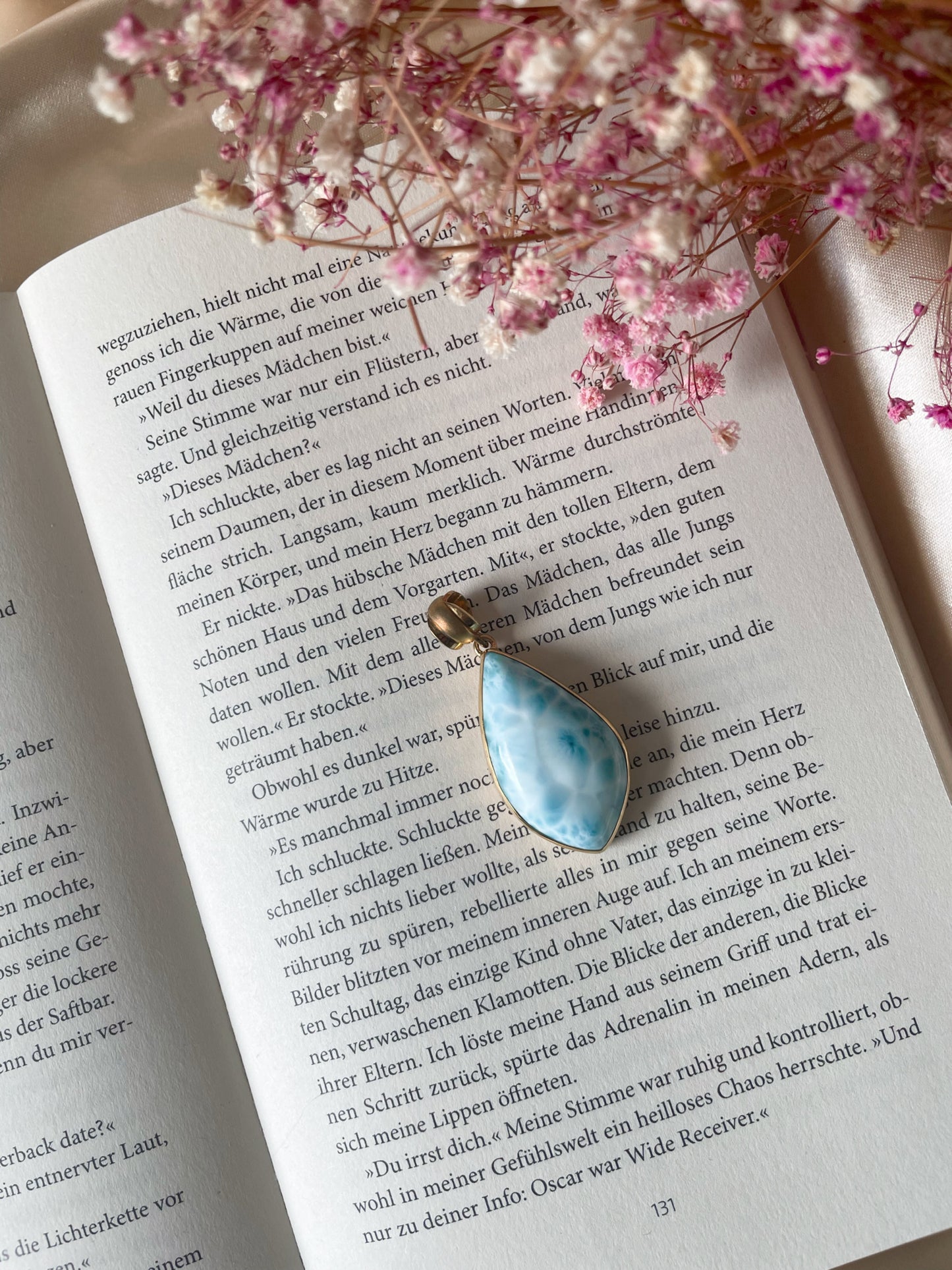 Larimar Anhänger, Typ D