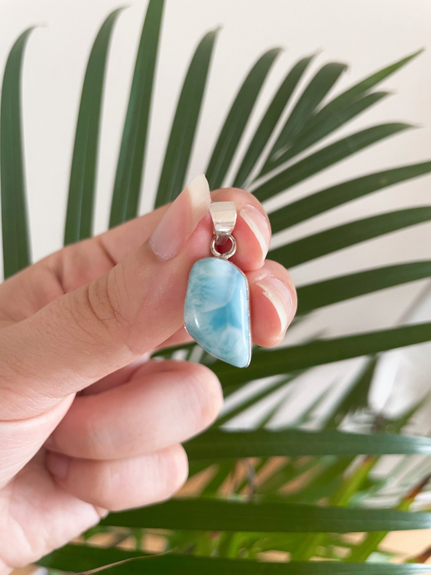 Larimar Anhänger Nr. 14