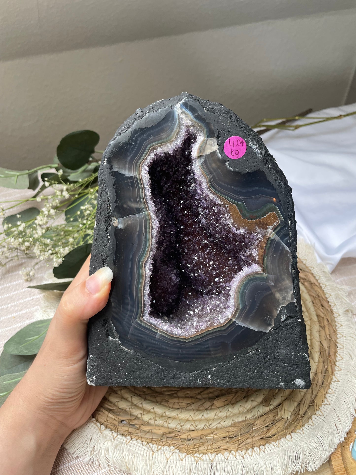 Amethyst Druse / Kathedrale in A-Qualität - Special Price