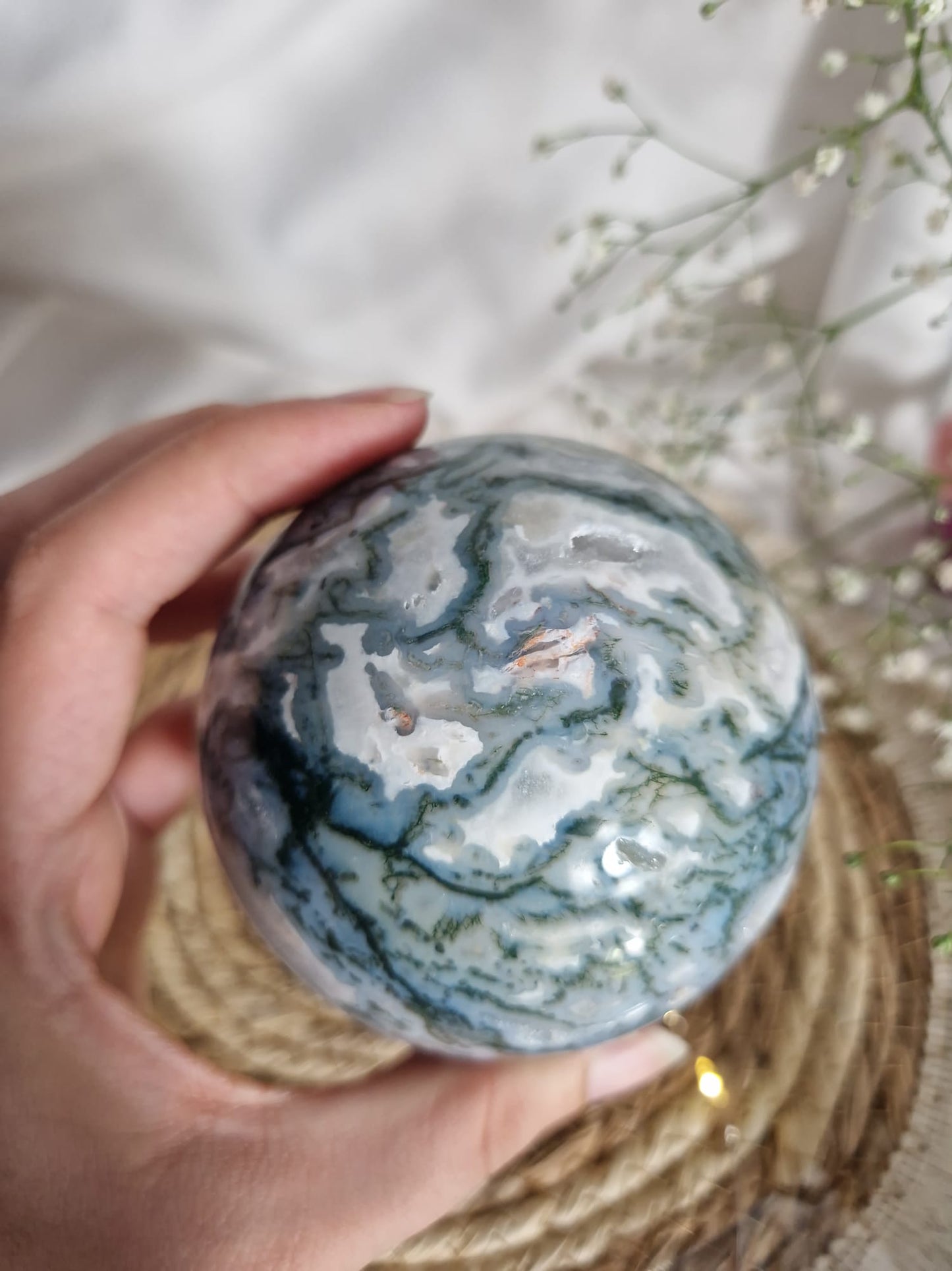 Moosachat Kugel Nr. 3