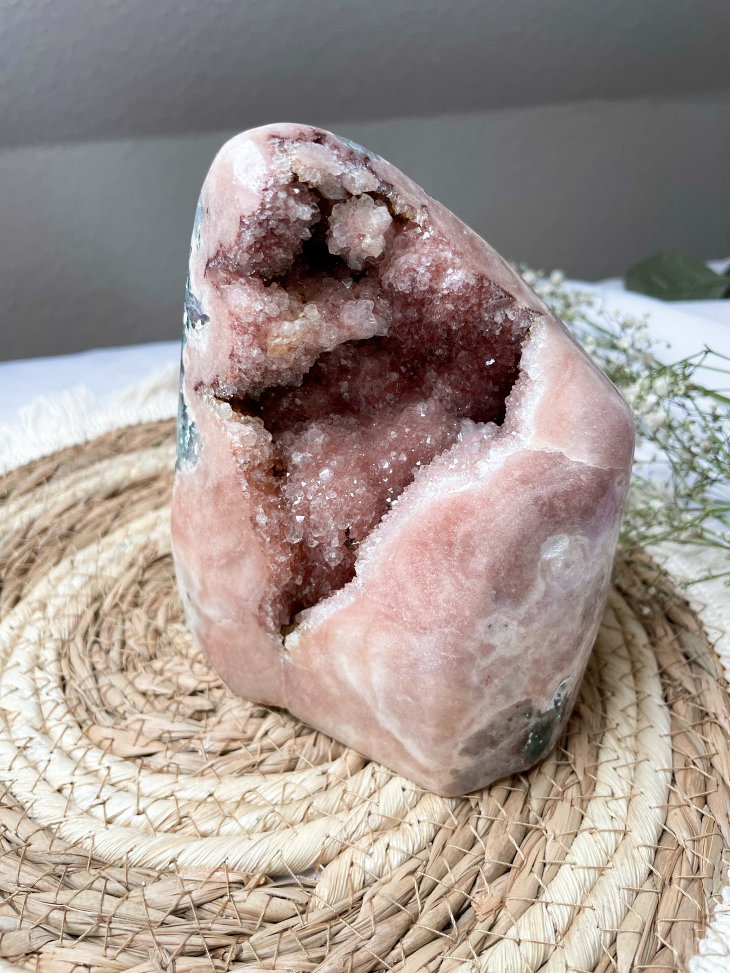 XL Pink Amethyst Freiform, Extra Qualität