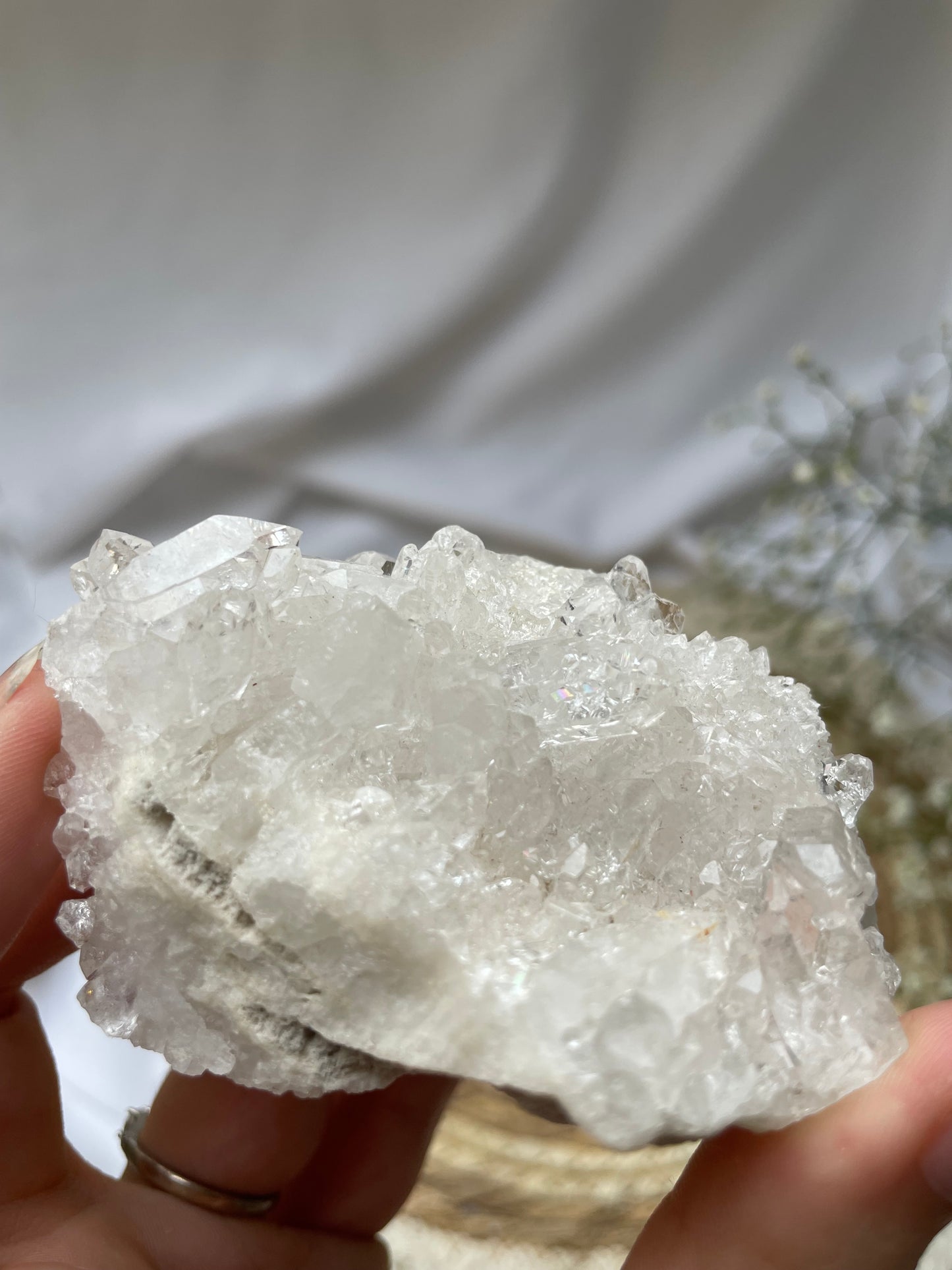 Bergkristall Cluster Nr. 12