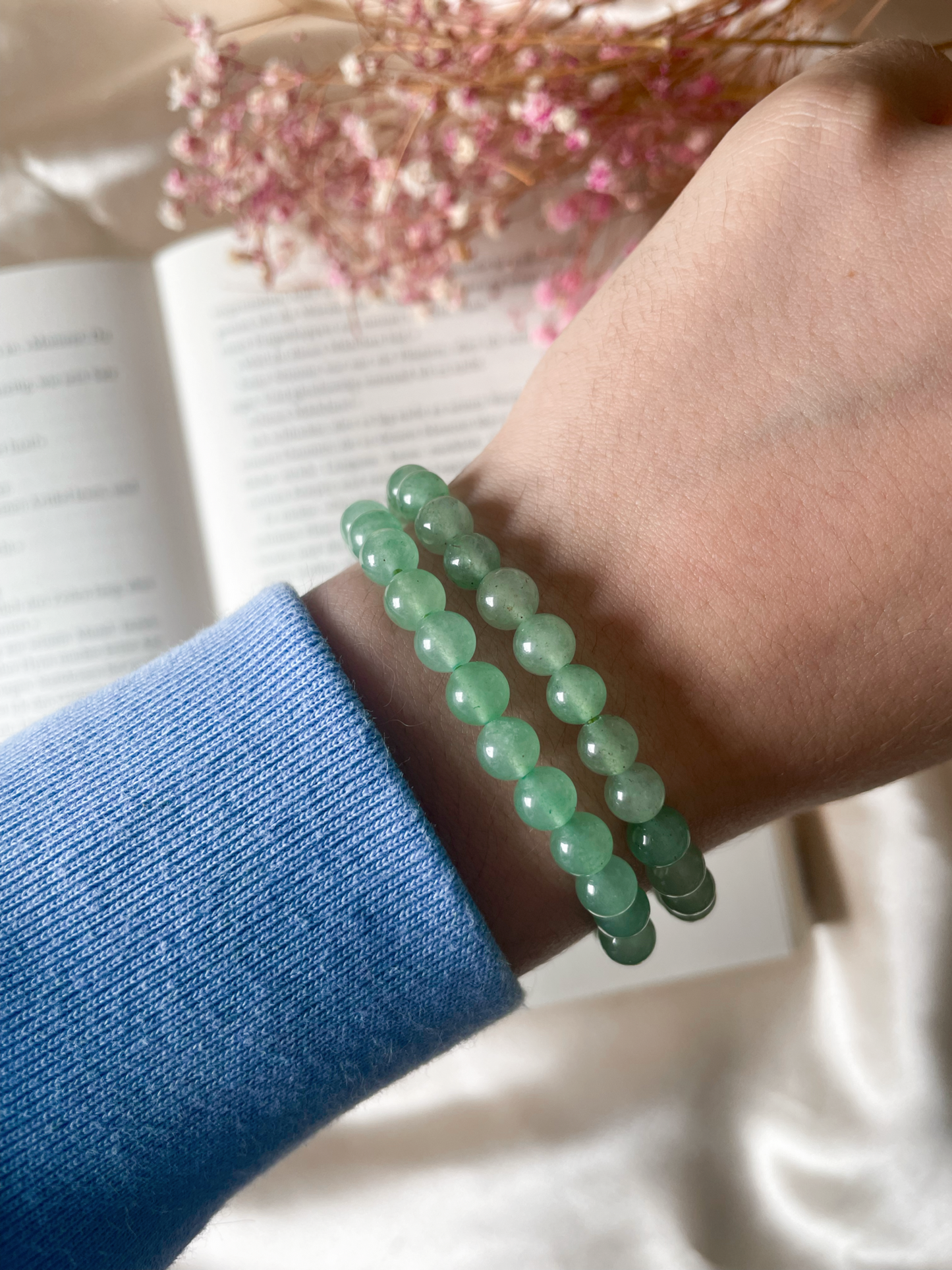 Aventurin Kugelarmband 8mm