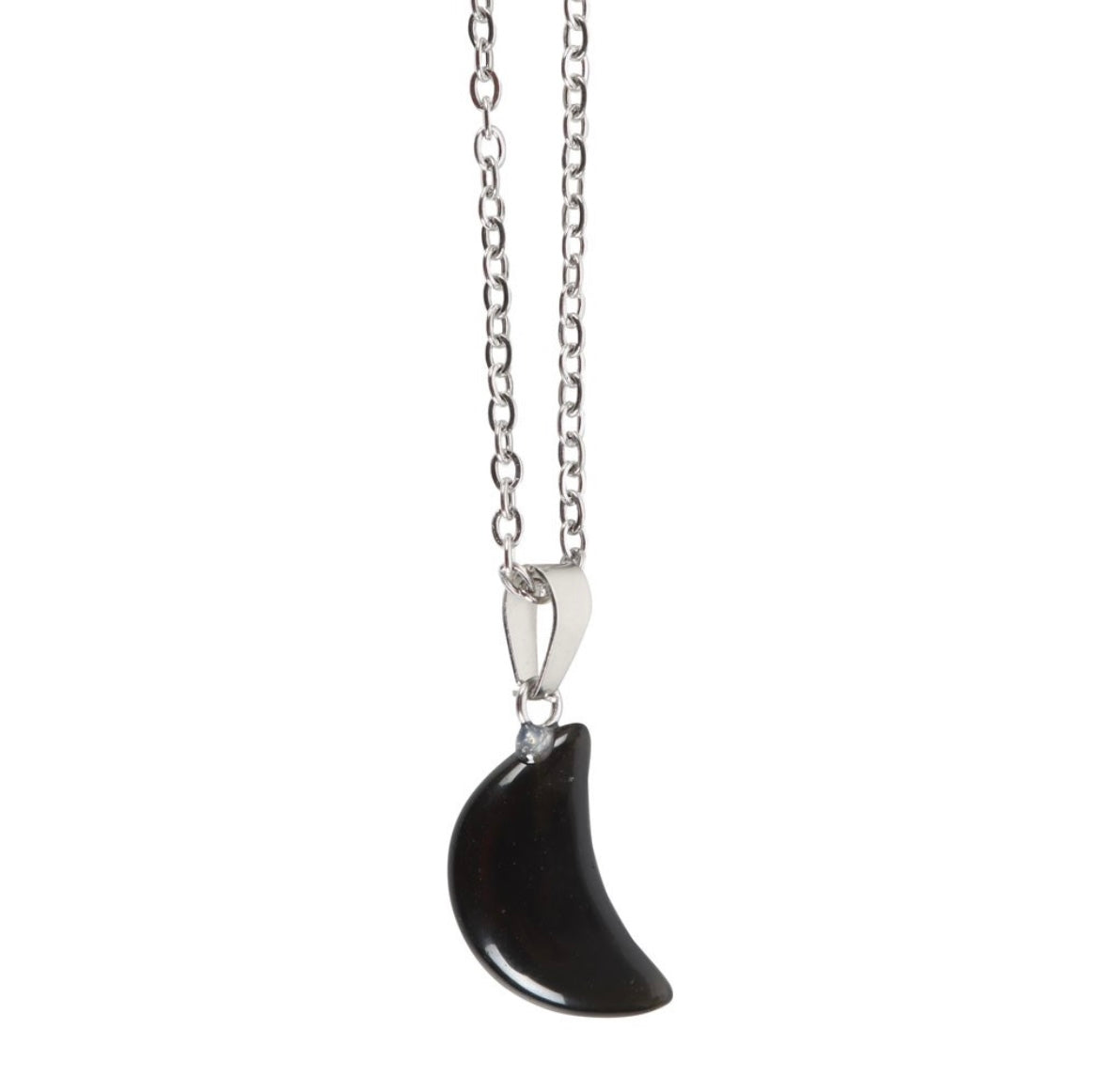 Obsidian Mond Kette