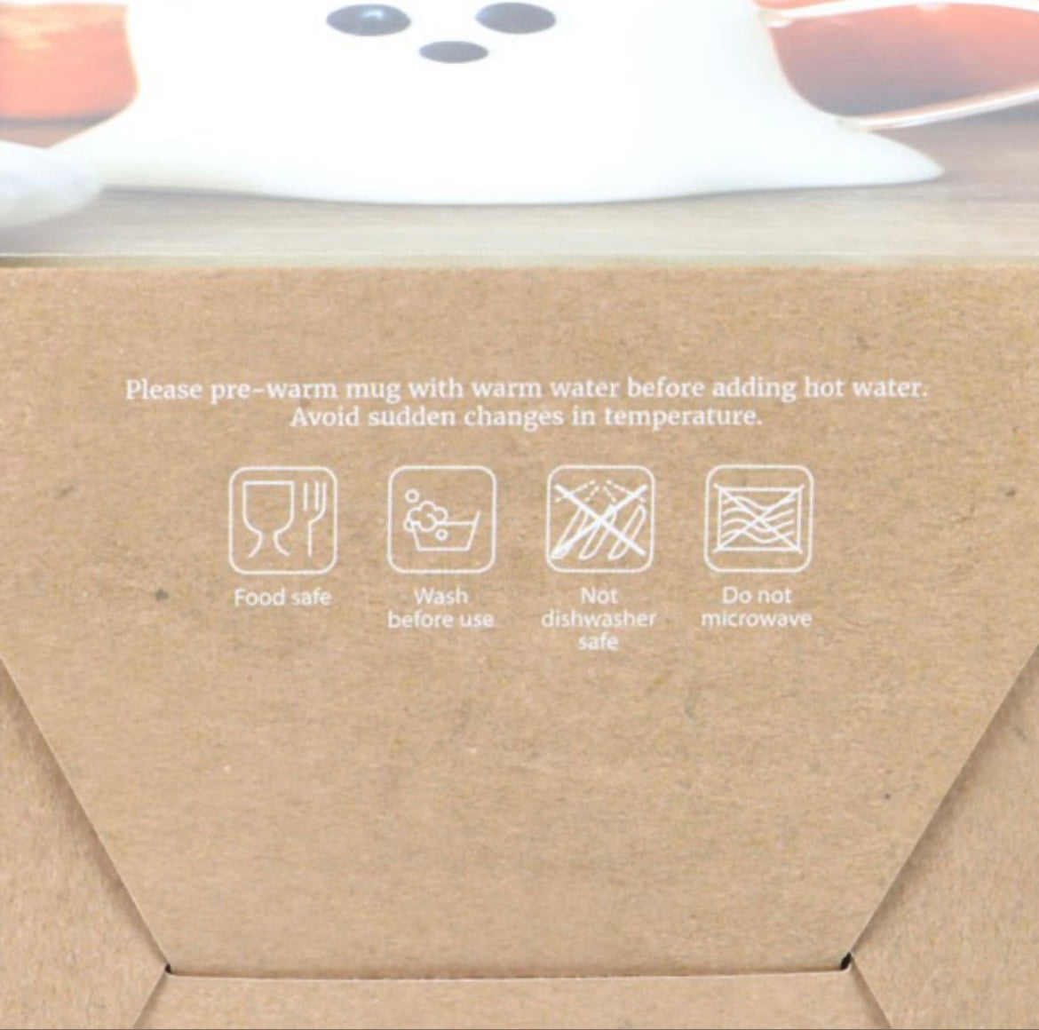 Geist Tasse durchsichtig