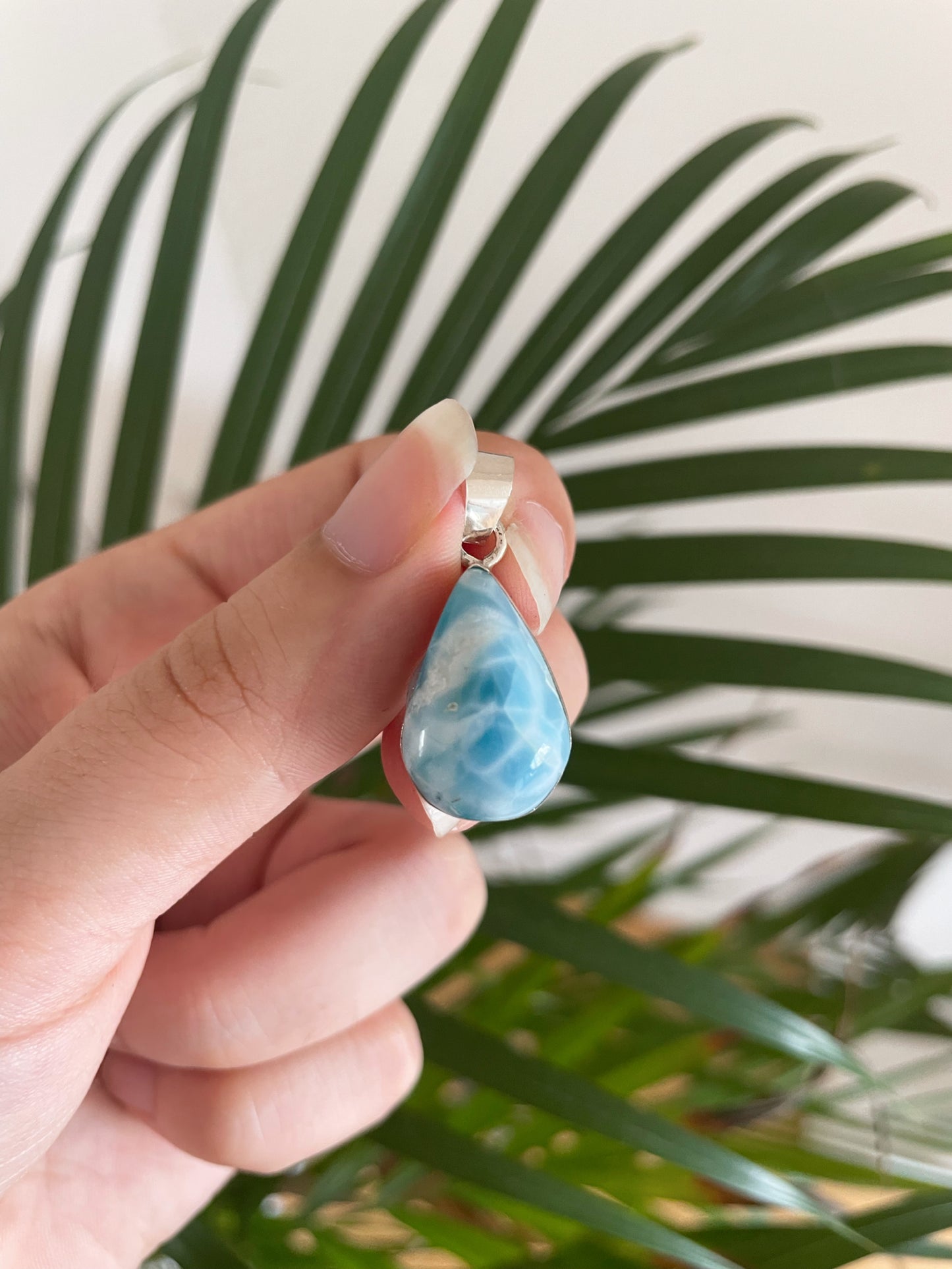 Larimar Anhänger Nr. 20