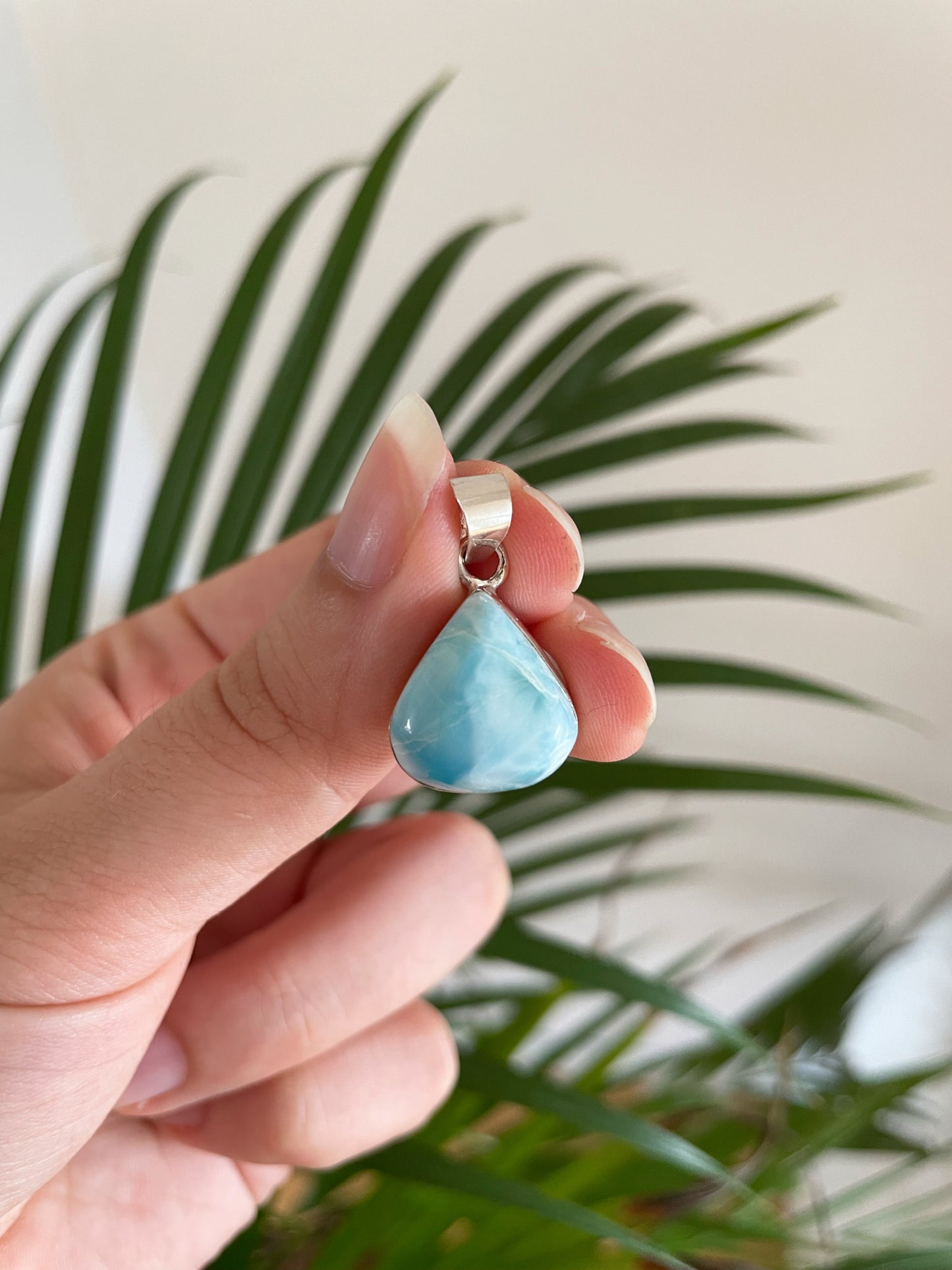 Larimar Anhänger Nr. 21