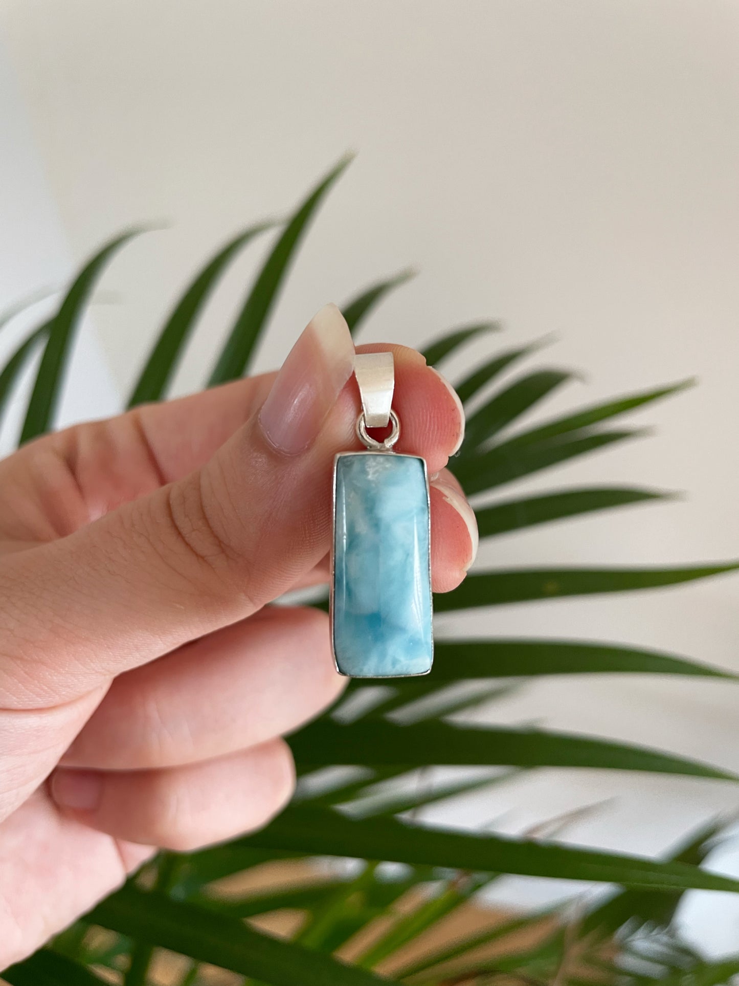 Larimar Anhänger Nr. 22