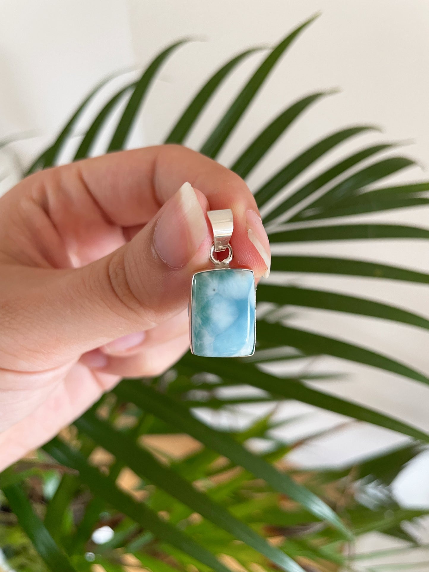 Larimar Anhänger Nr. 28