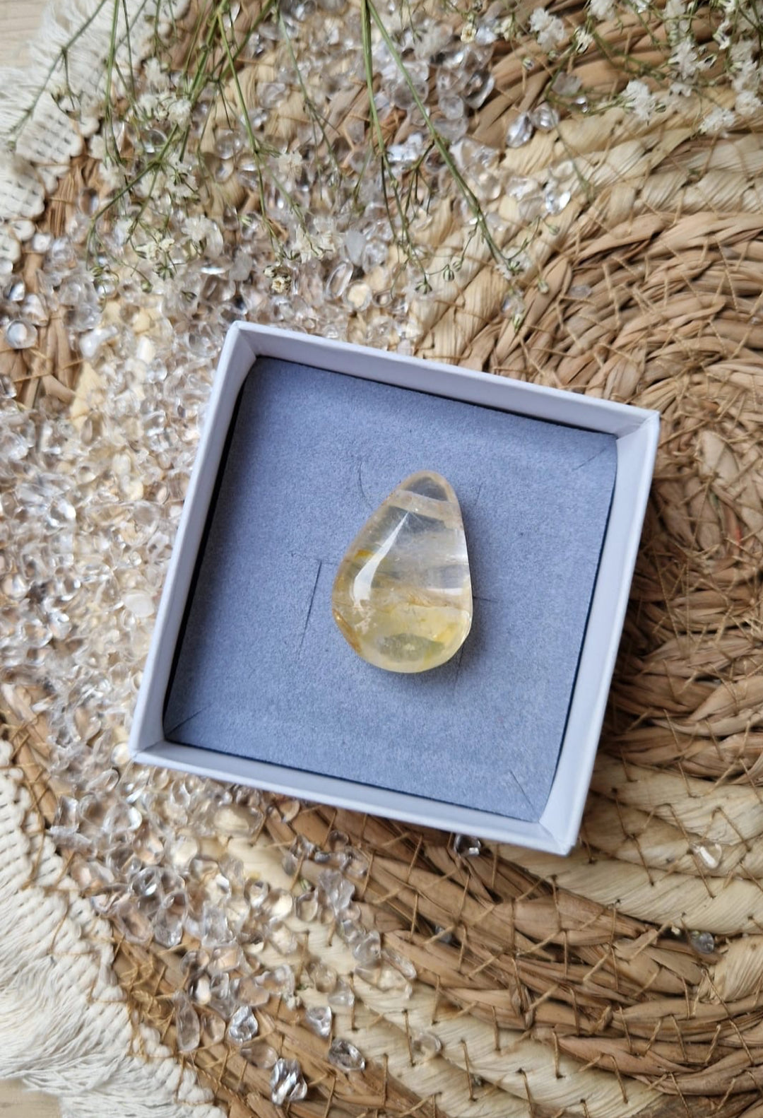 Golden Healer Anhänger gebohrt