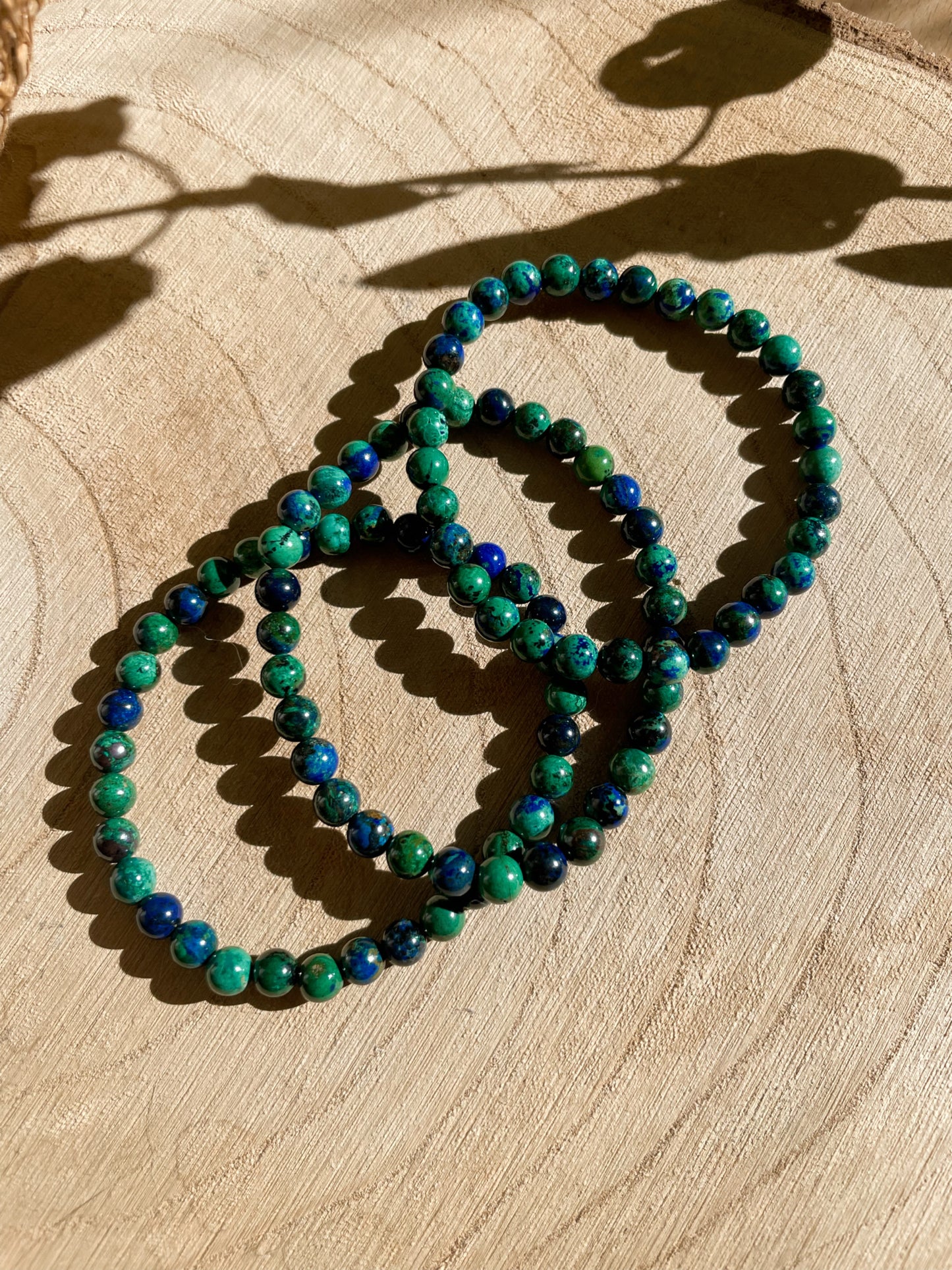 Azurit-Malachit Armband 6mm