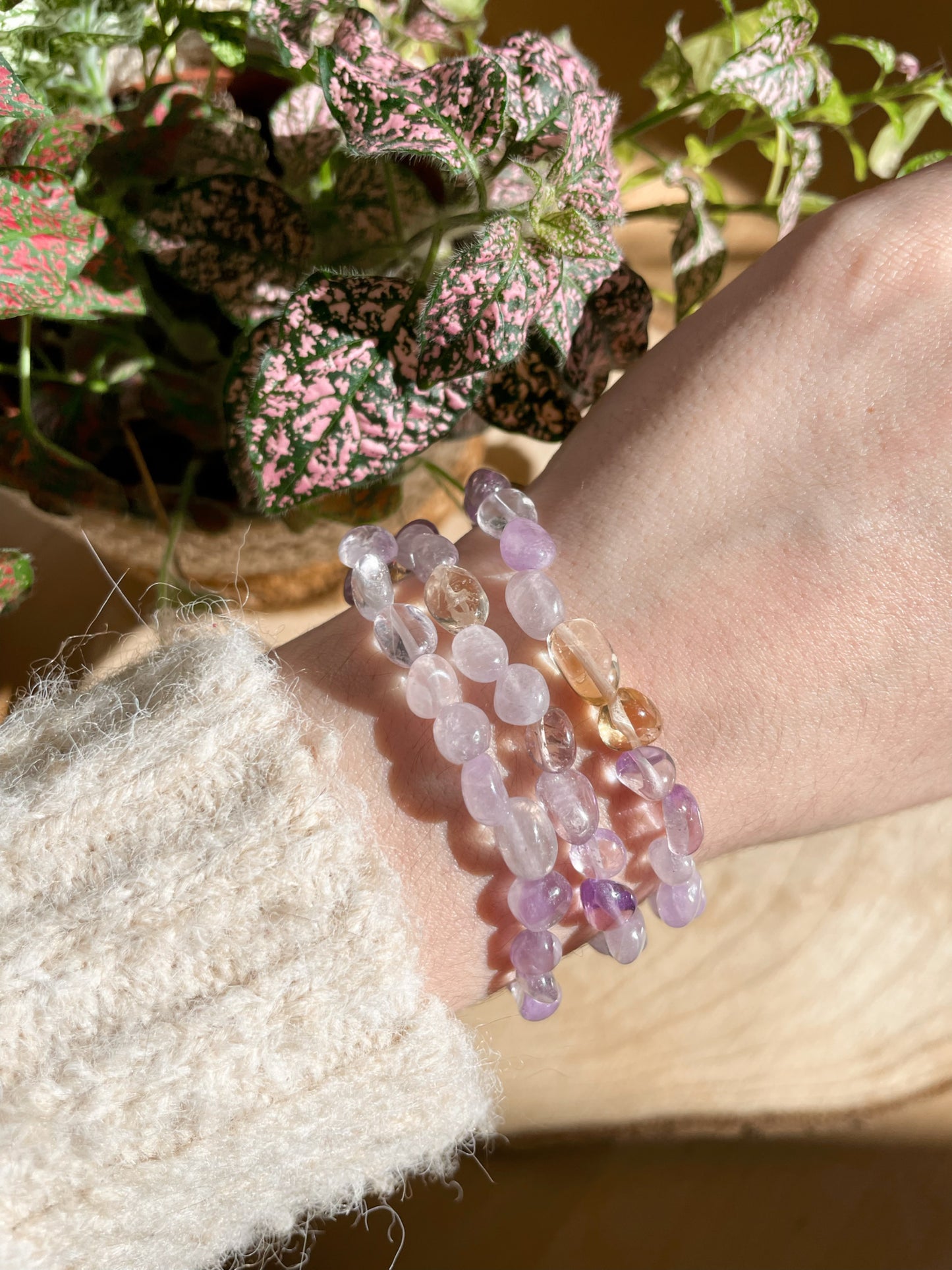 Ametrin Nugget Armband