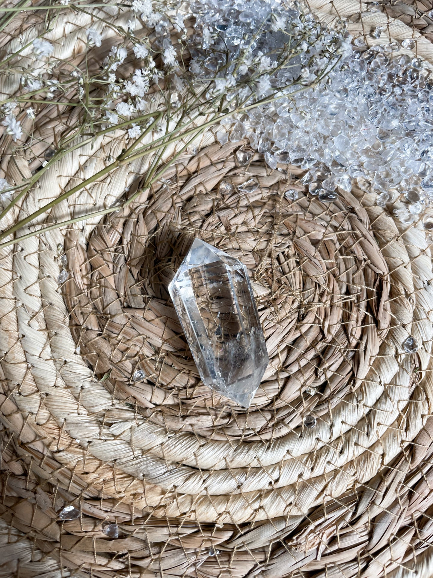 Mini Bergkristall Doppelender Nr. 3