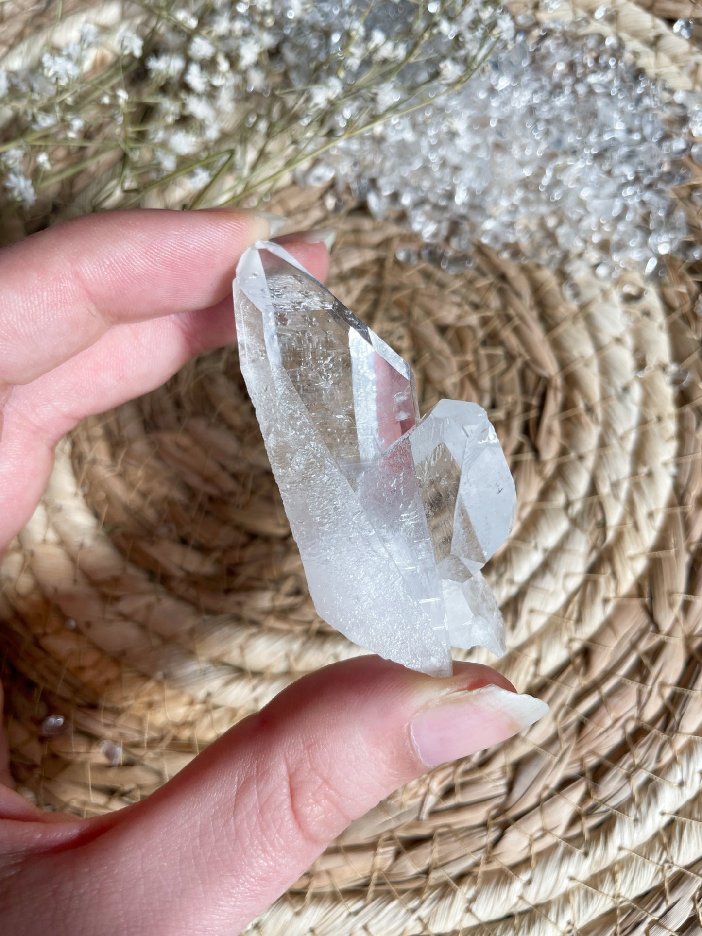 Kleines Bergkristall Cluster