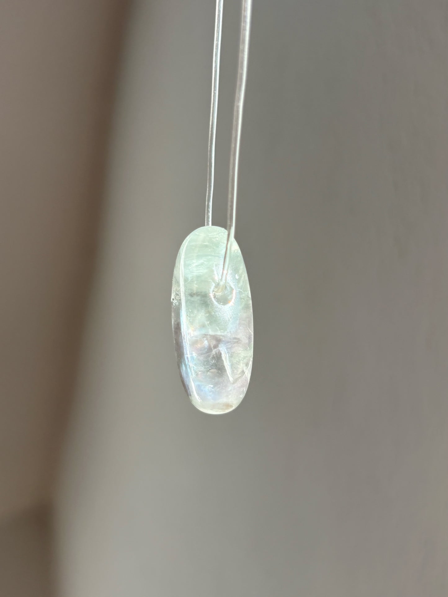 Fluorit Tropfen Anhänger