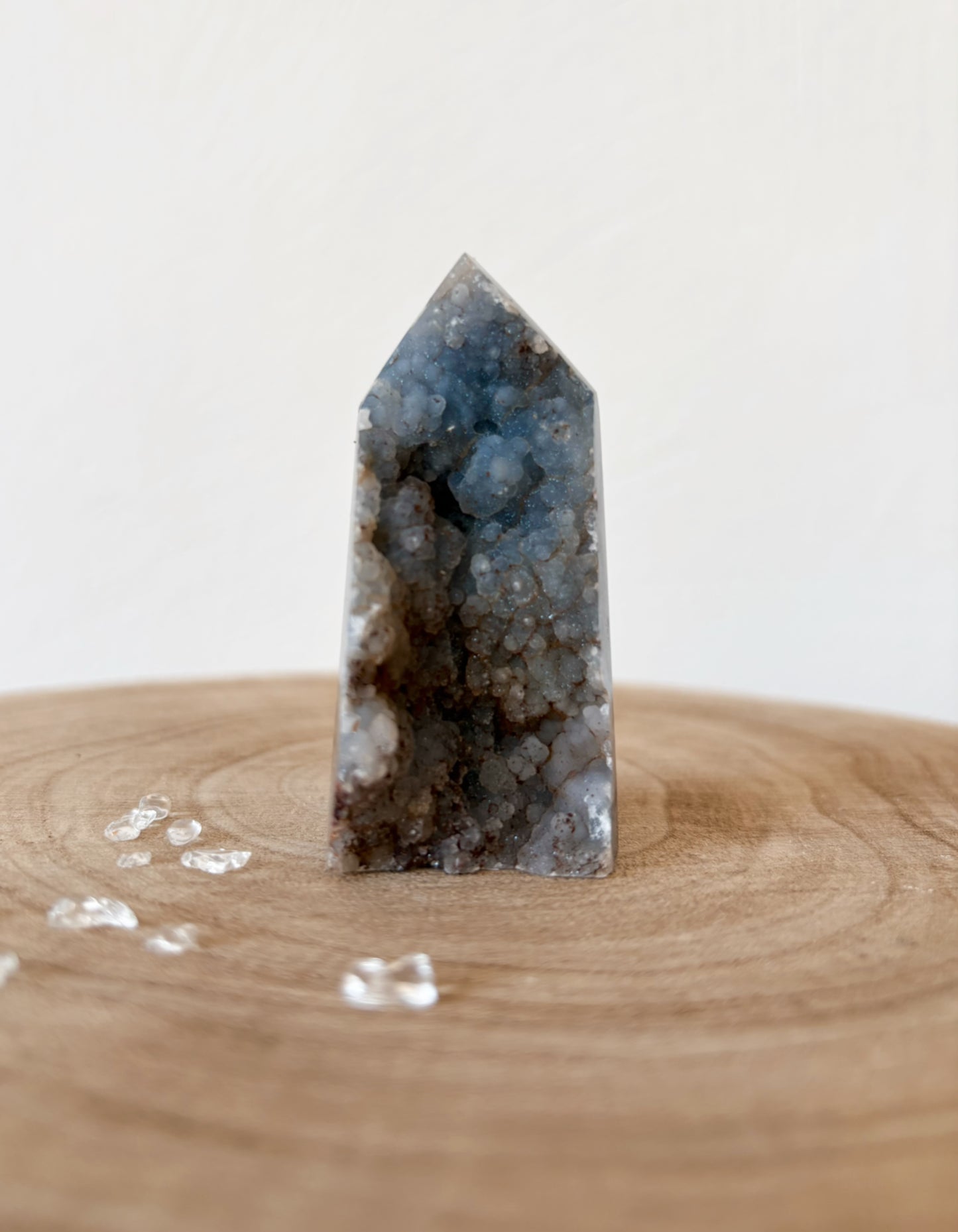 Druzy Achat Spitze DA14