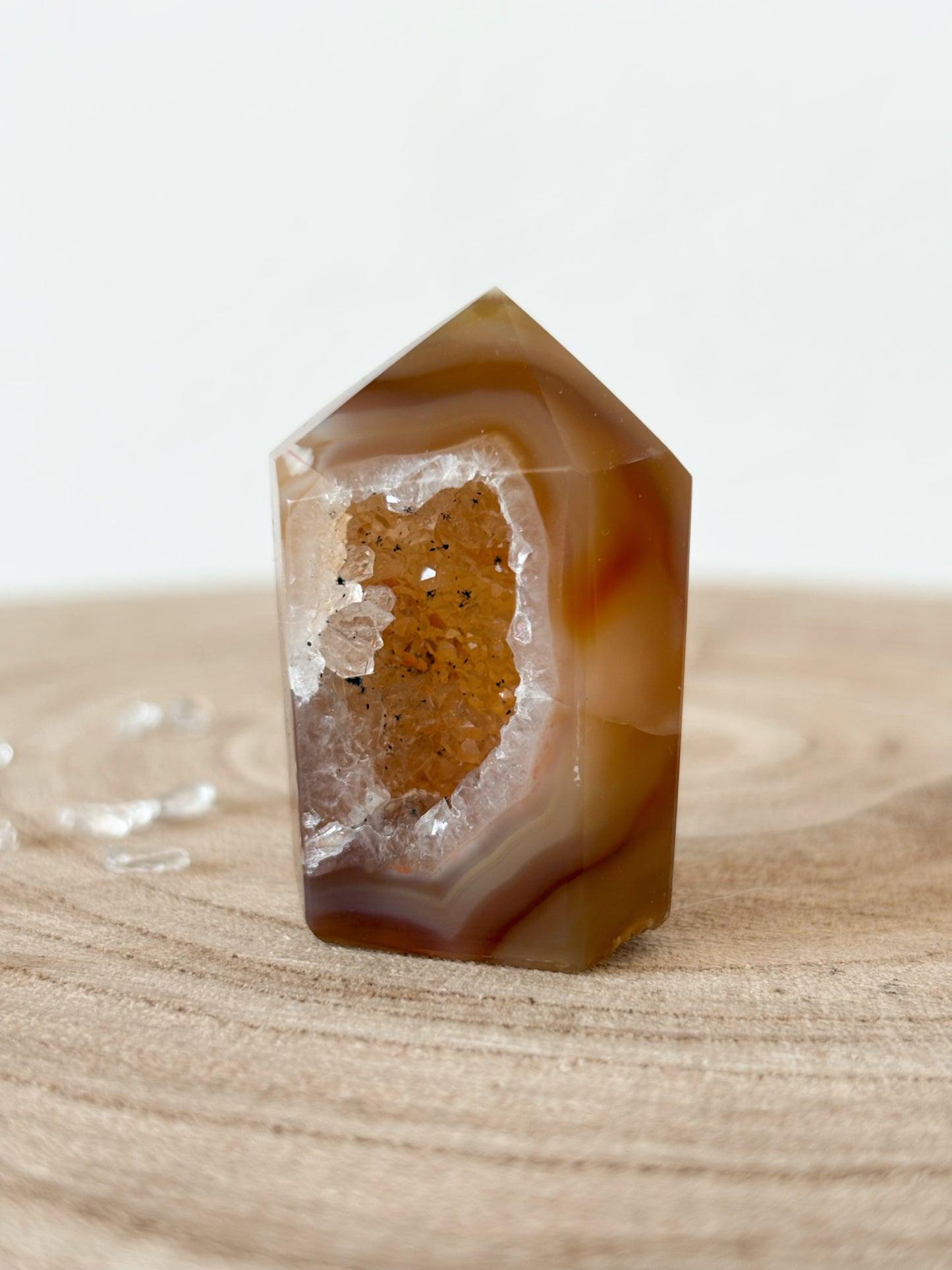 Druzy Achat Spitze A7,50