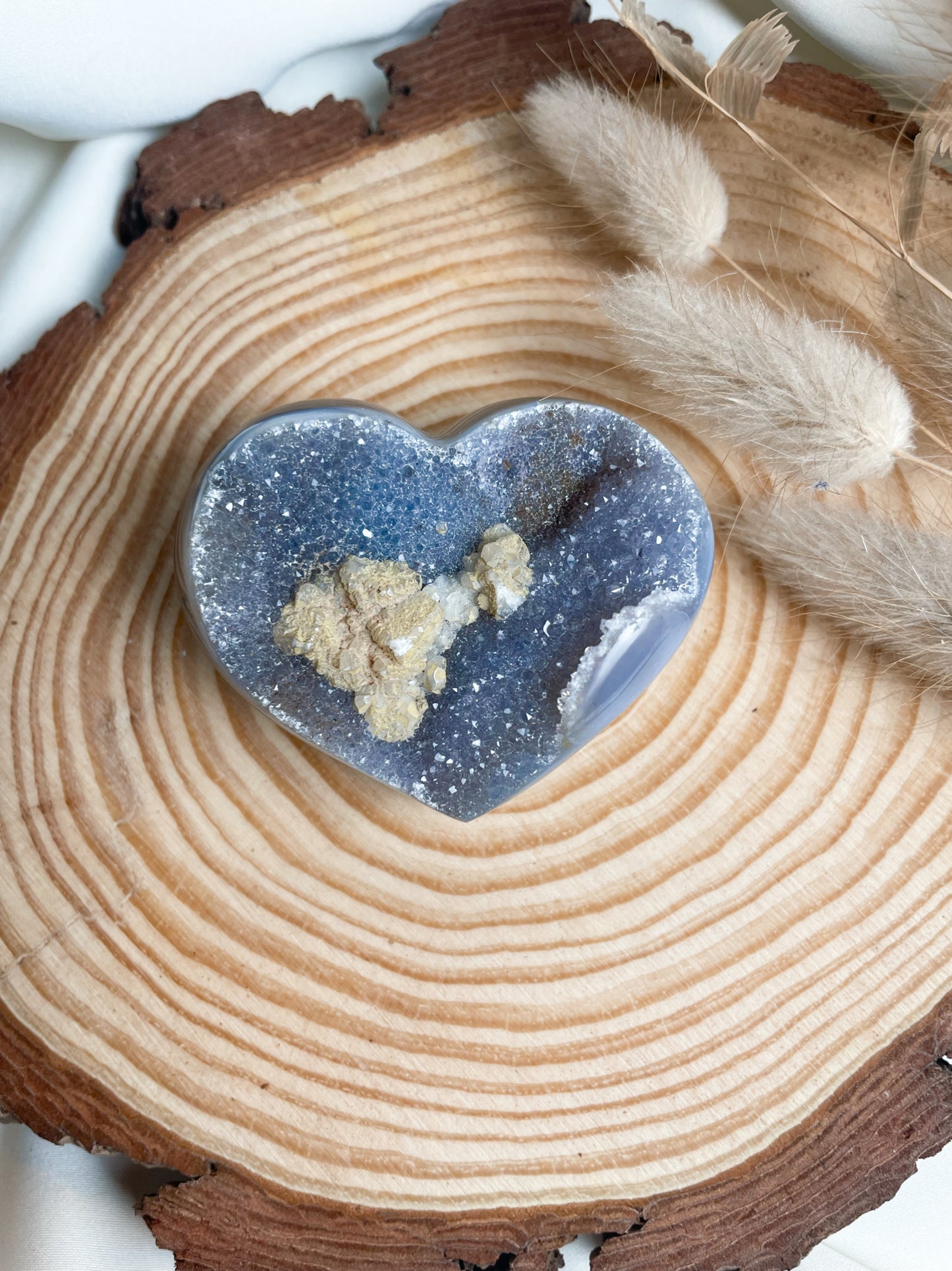 Druzy Achat Herz AH18,50