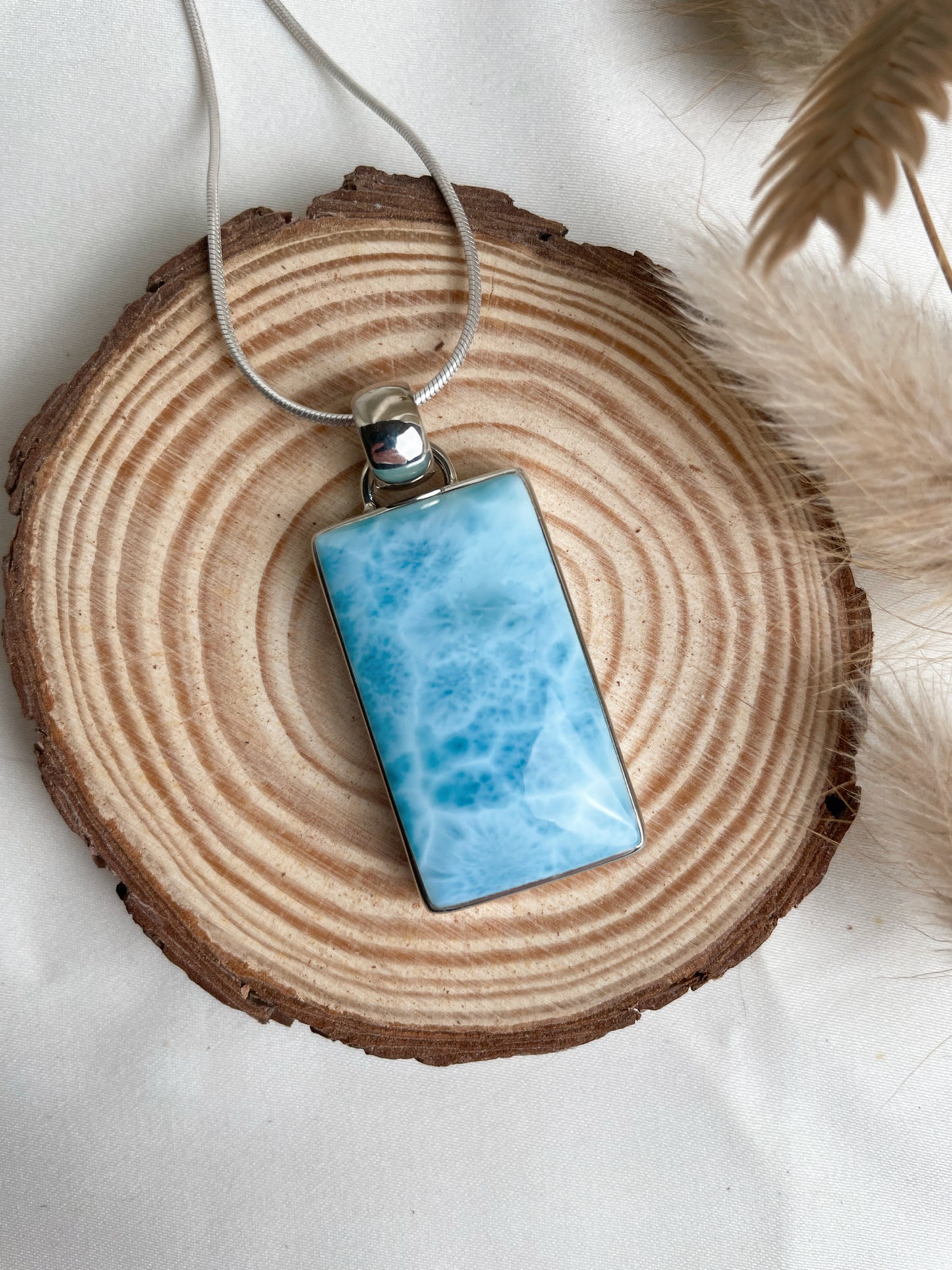 Larimar Anhänger, Nr. 1