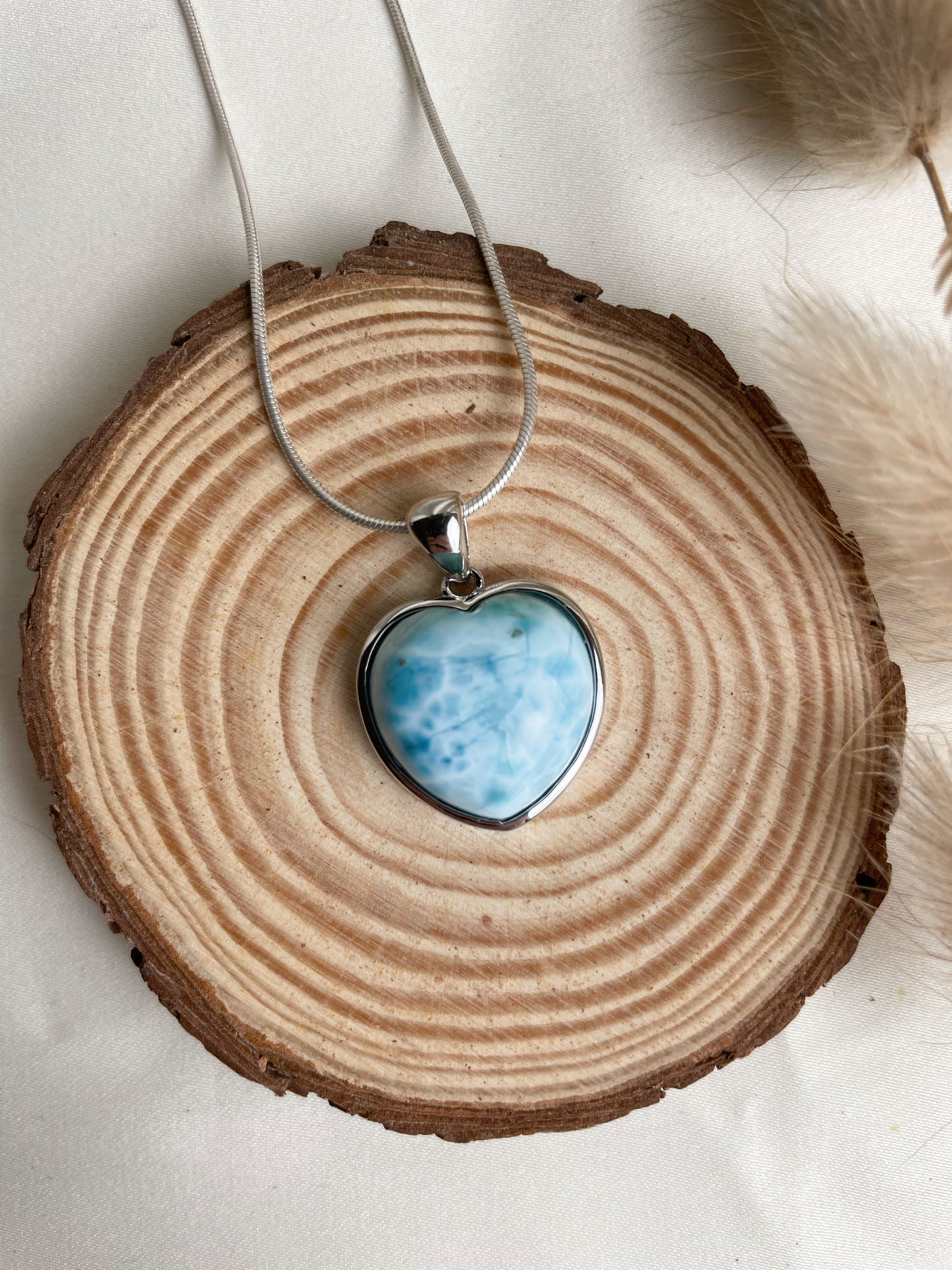 Larimar Anhänger Herz, Nr. 2