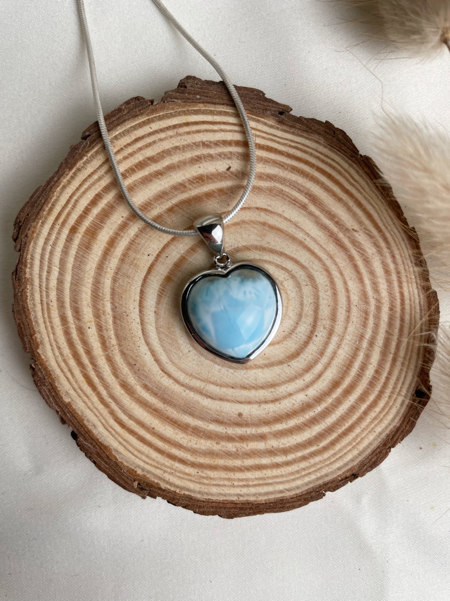 Larimar Anhänger Herz, Nr. 3