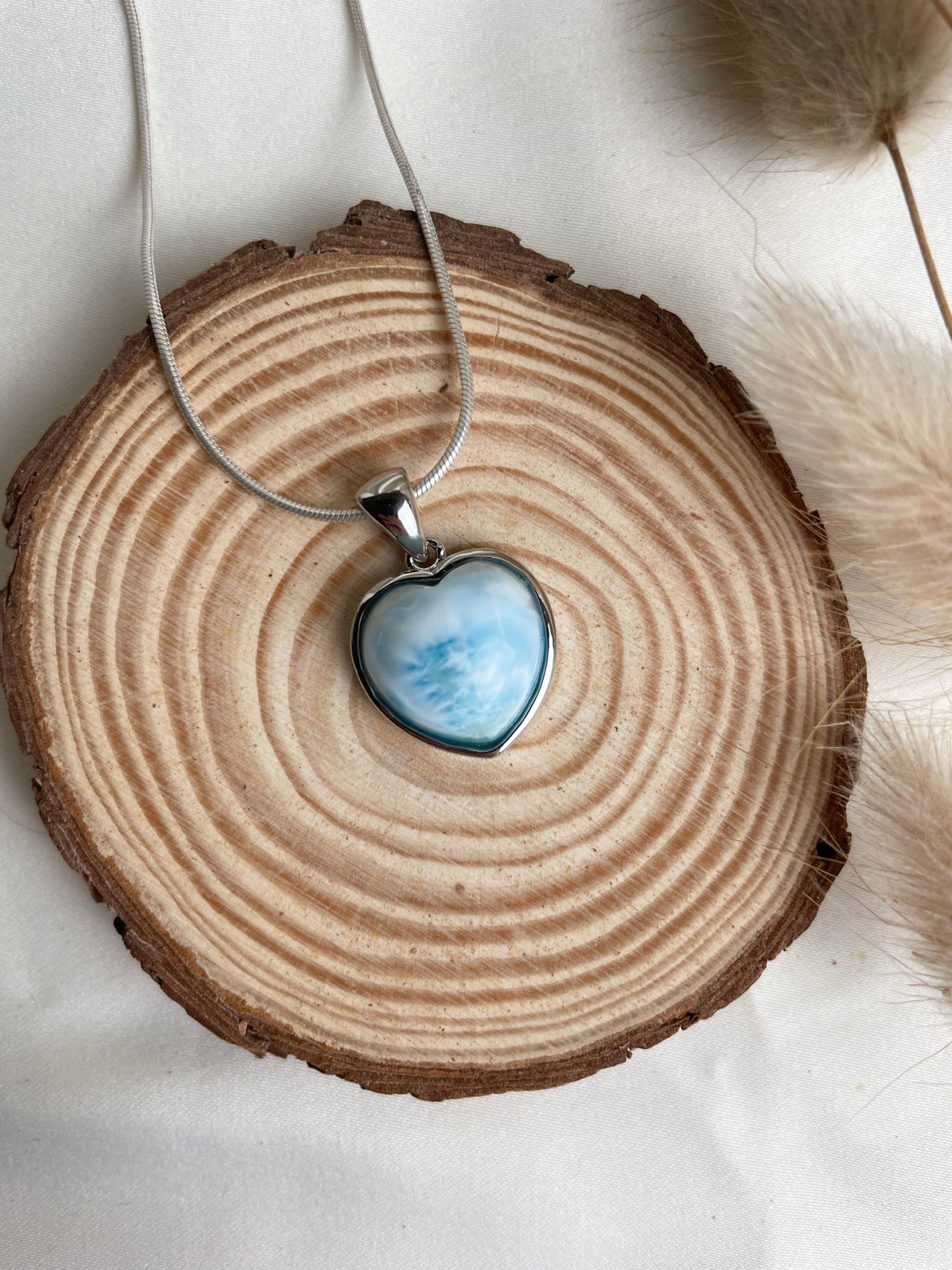 Larimar Anhänger Herz, Nr. 4