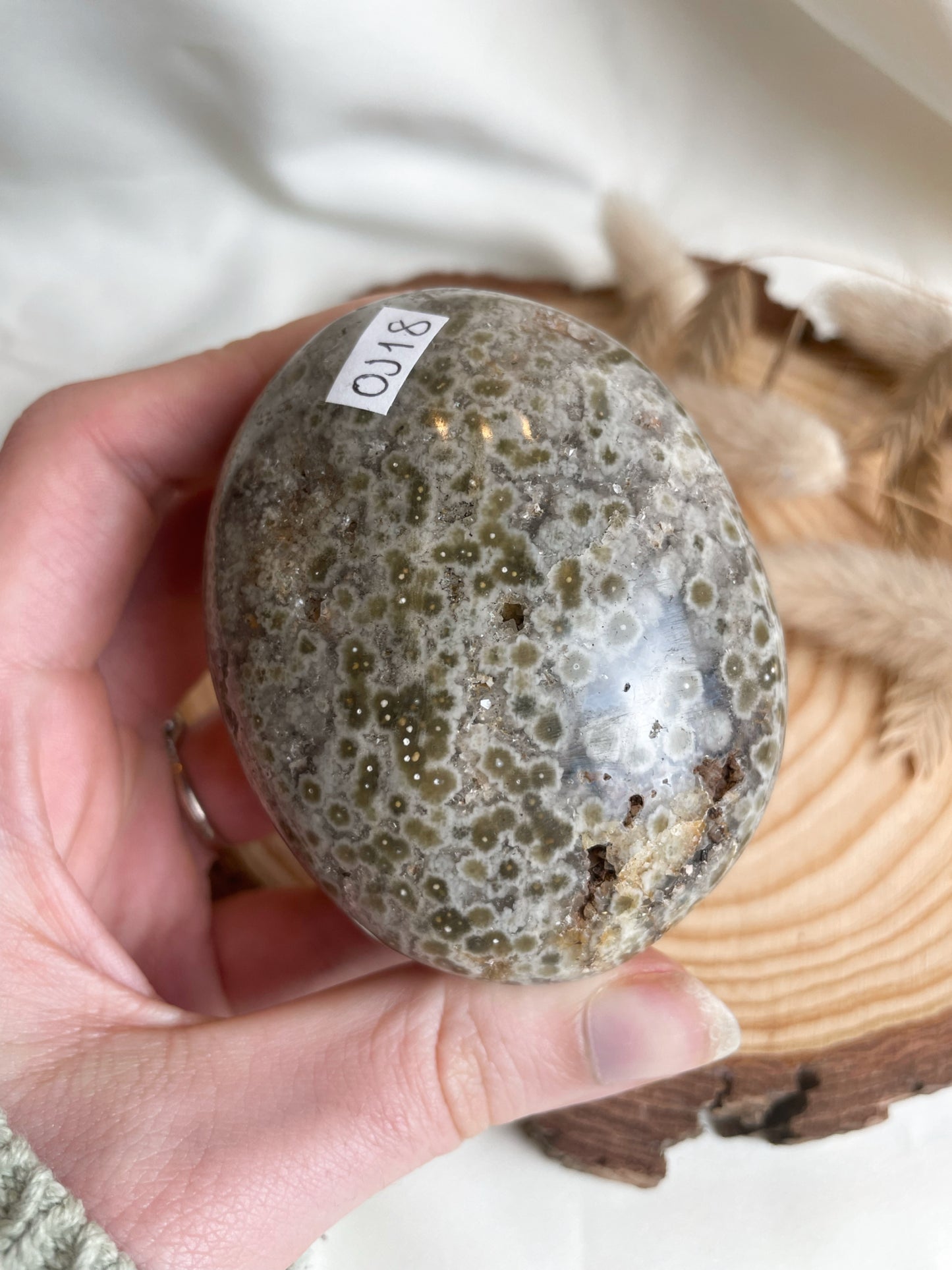 Ozean Jaspis Handstein, Nr. 3