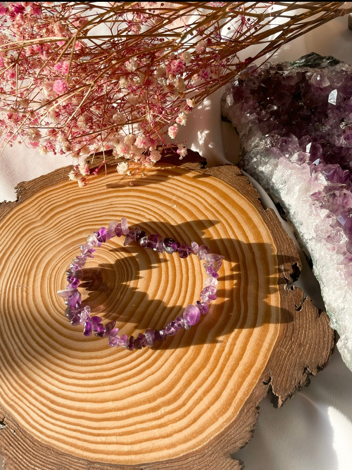 Amethyst Splitterarmband