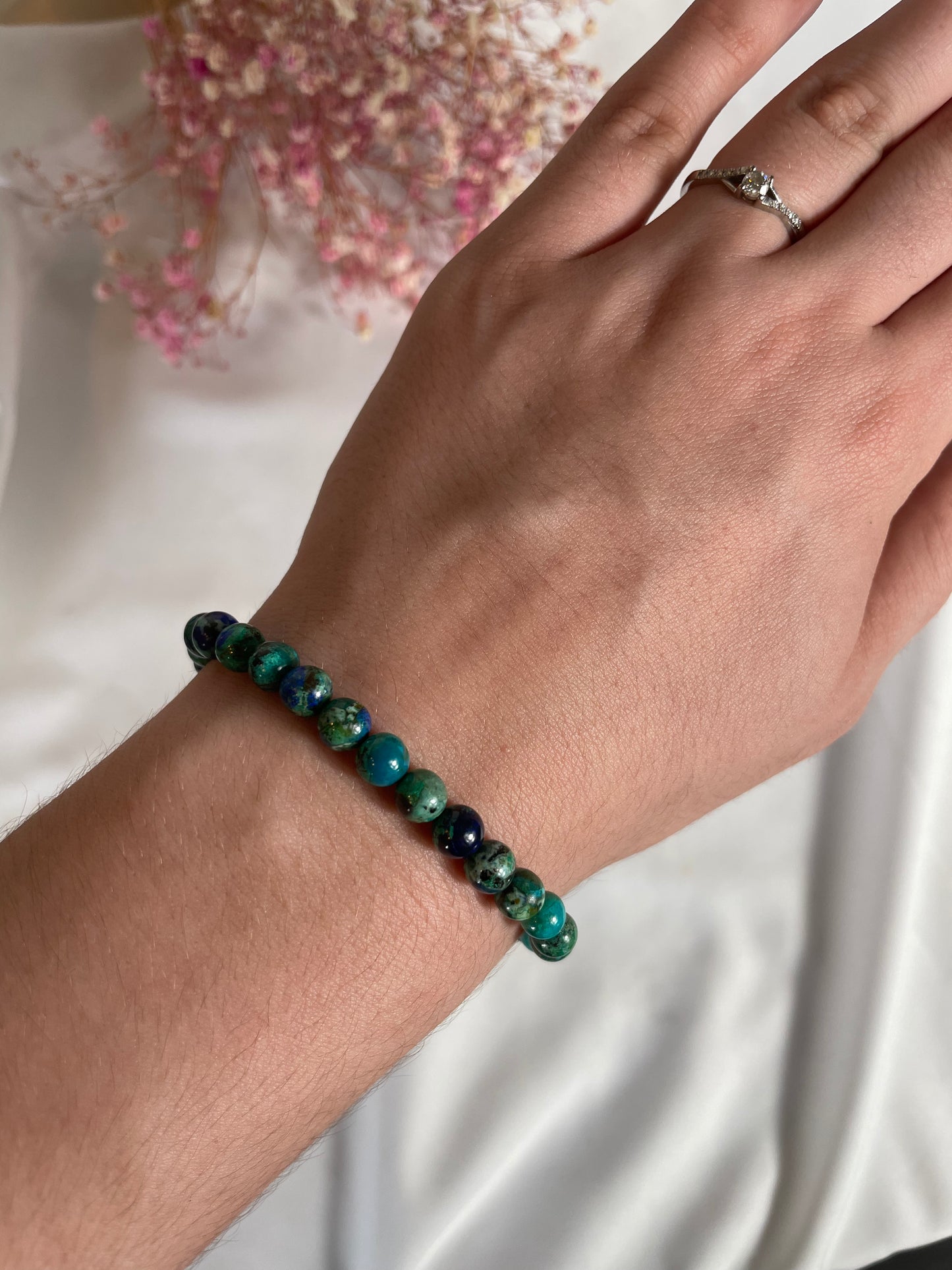 Azurit Malachit Armband