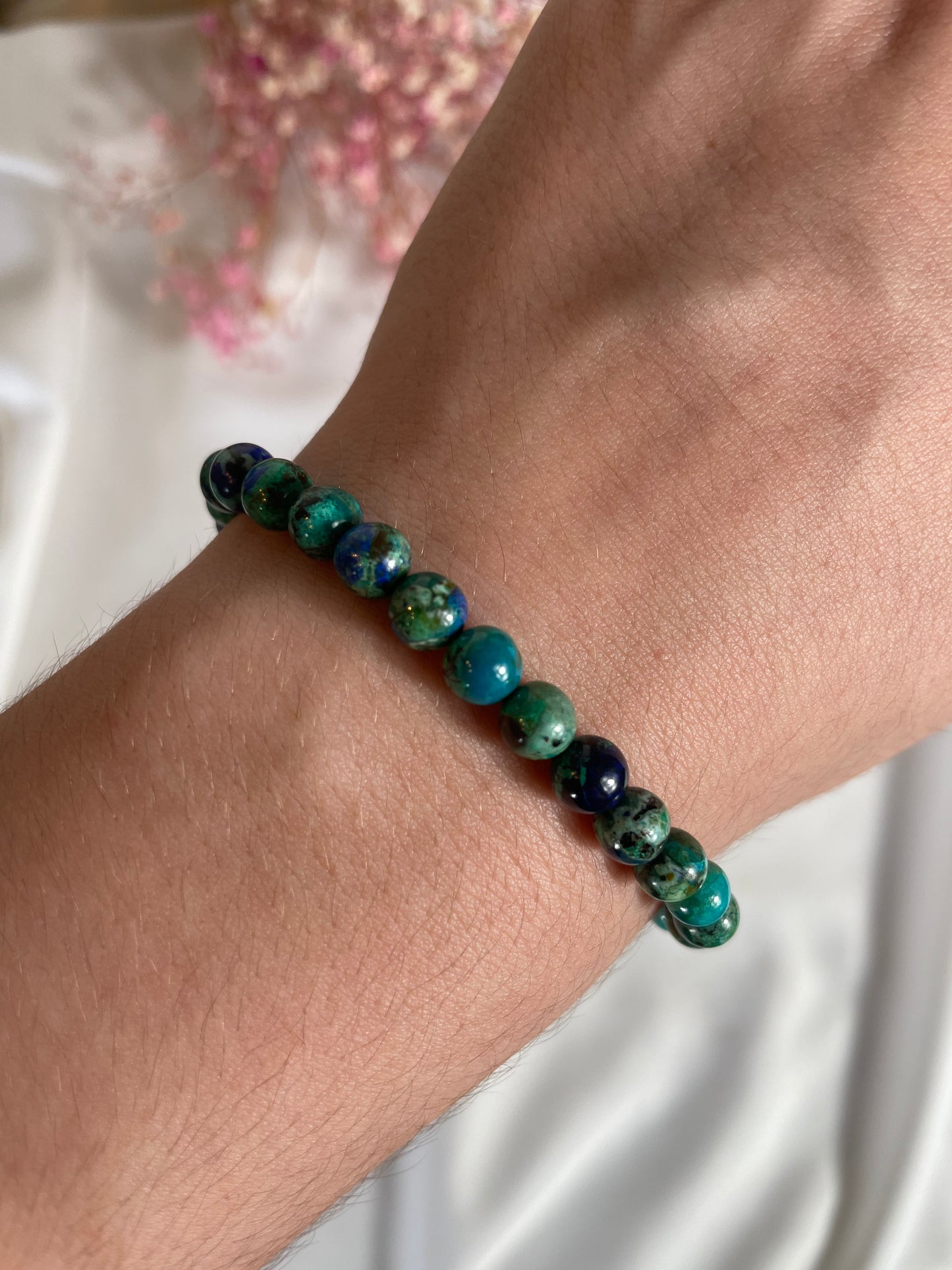 Azurit Malachit Armband
