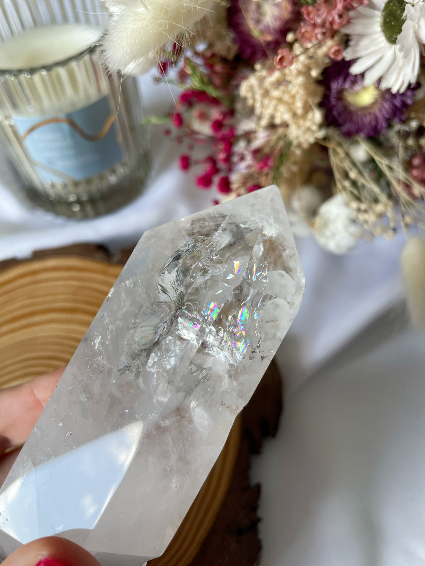 Bergkristall Doppelender Nr.3, Extra Qualität