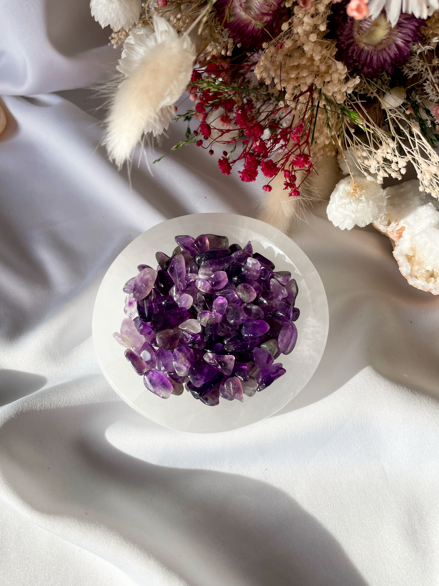 Amethyst Ladesteine | Amethyst Kristall Chips