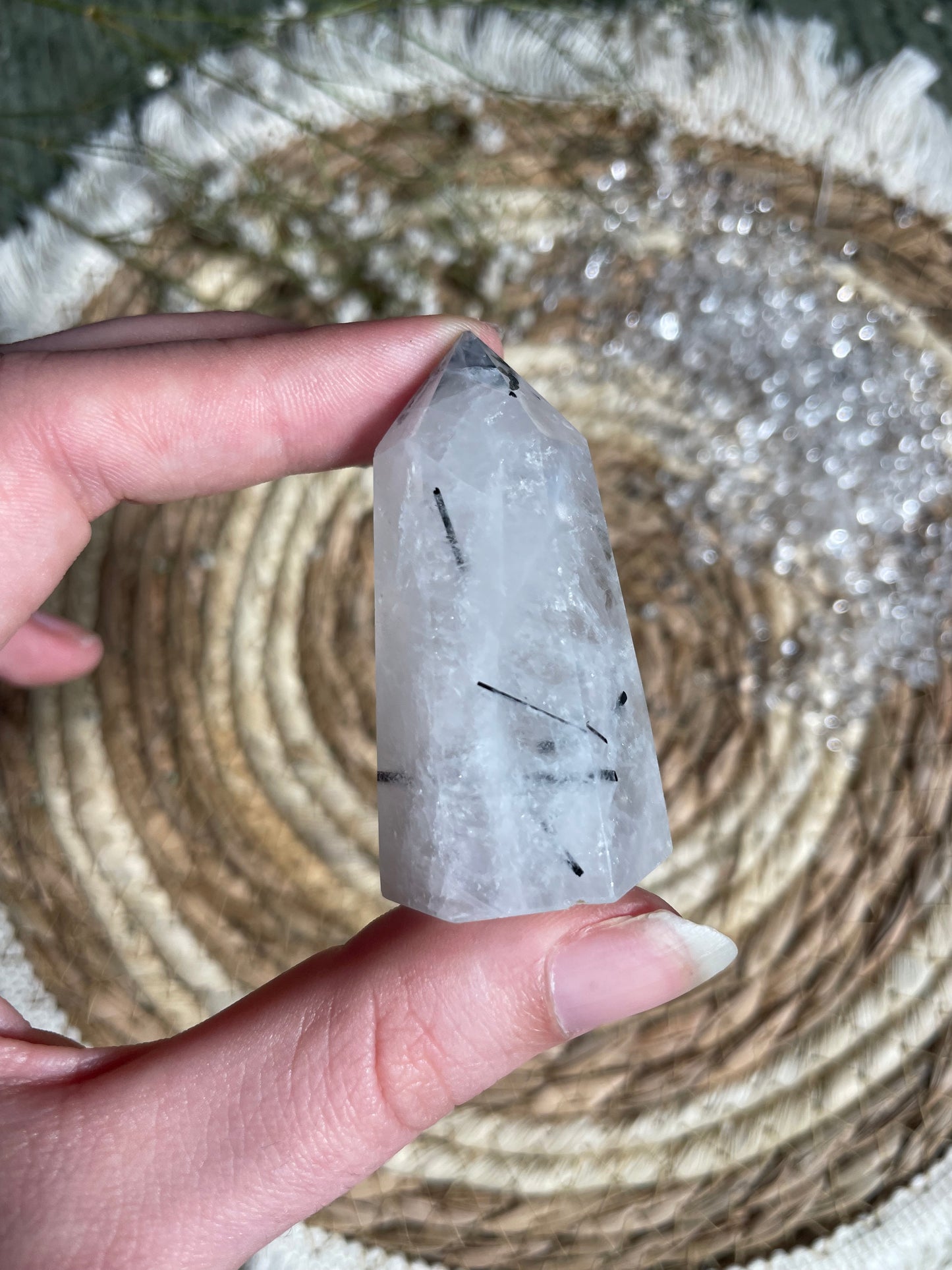 Turmalinquarz Spitze Nr. 1