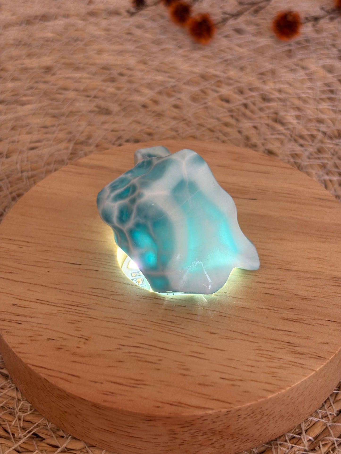 Larimar Freiform in AAA Qualität - Sammlerstück 🩵