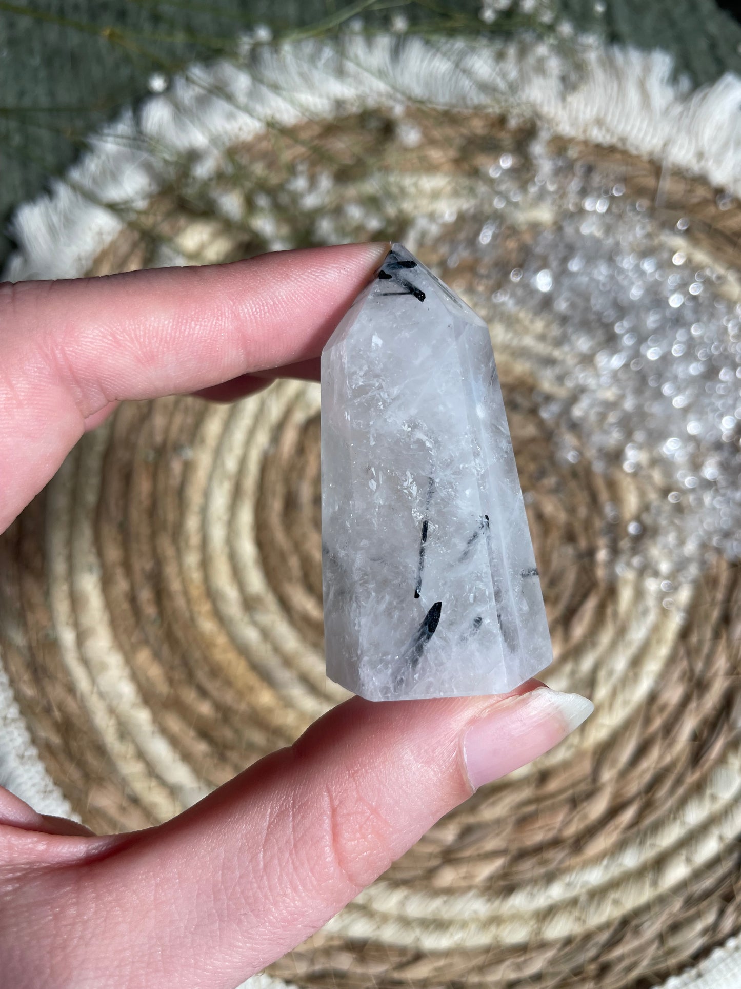 Turmalinquarz Spitze Nr. 1