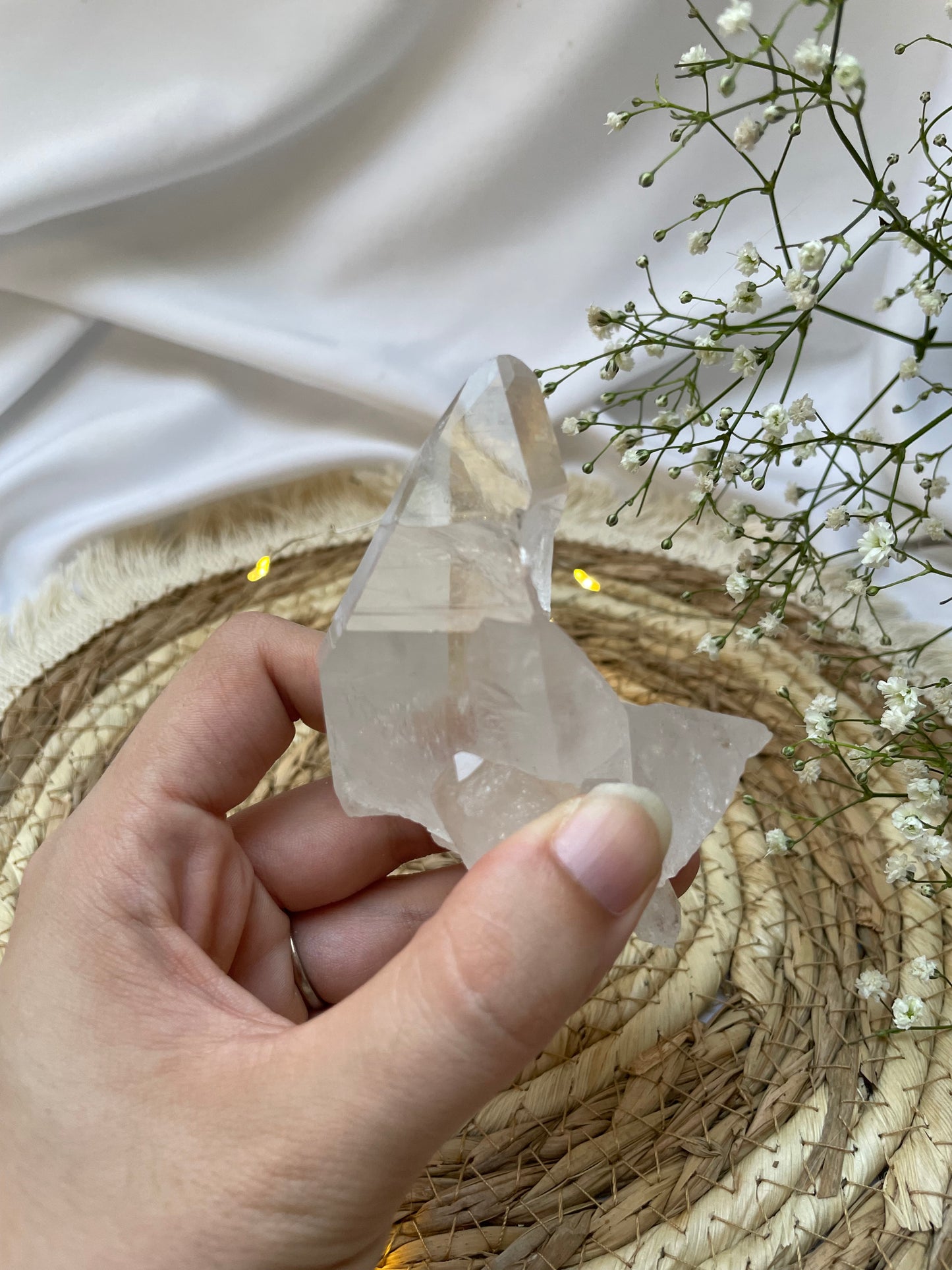 Bergkristall Cluster Nr. 17