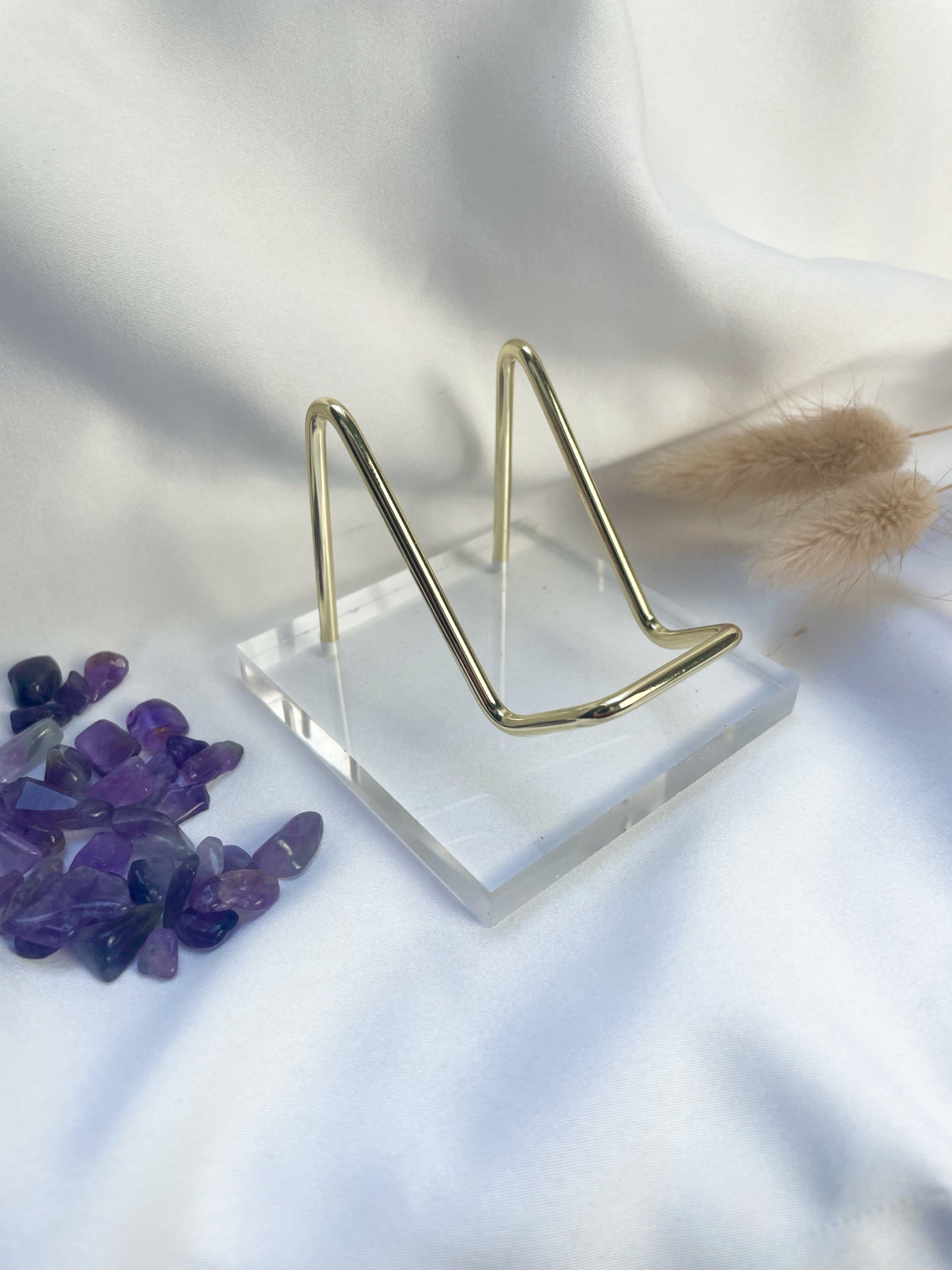 Kristallständer gold - verschiedene Größen