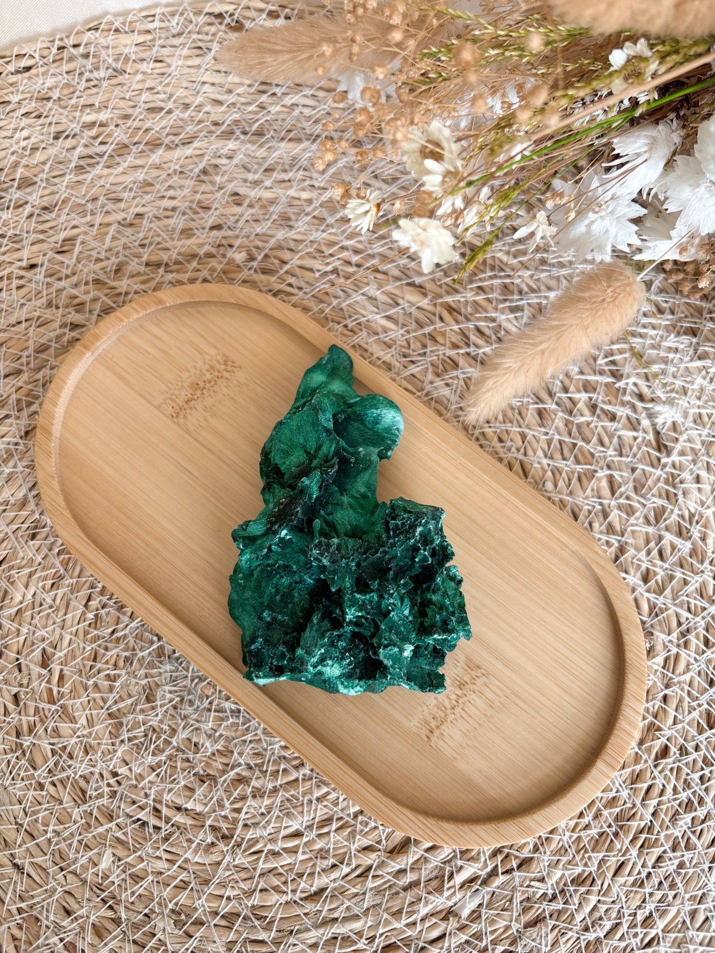 Velvet Malachit Cluster