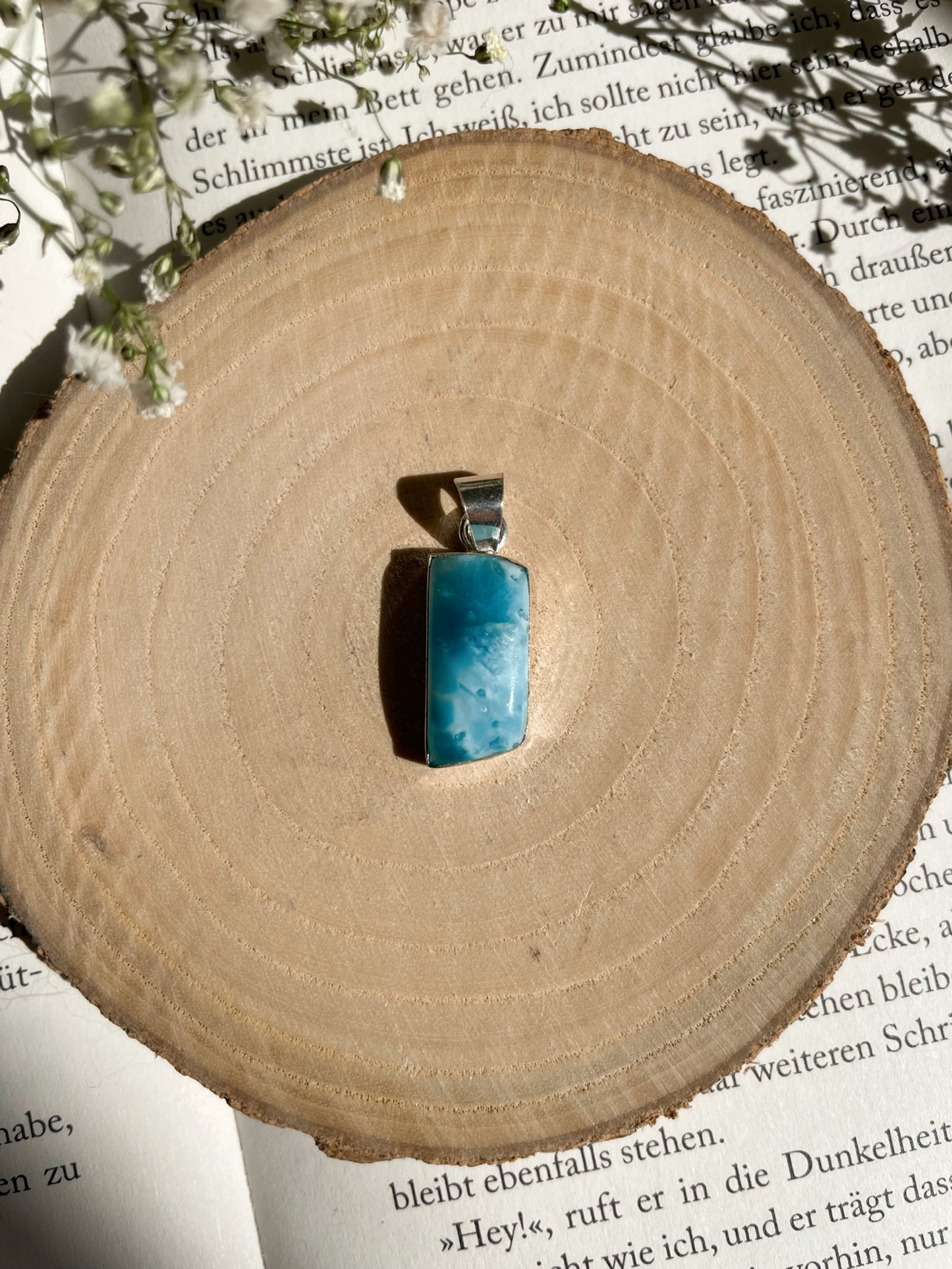 Larimar Anhänger Nr. 6