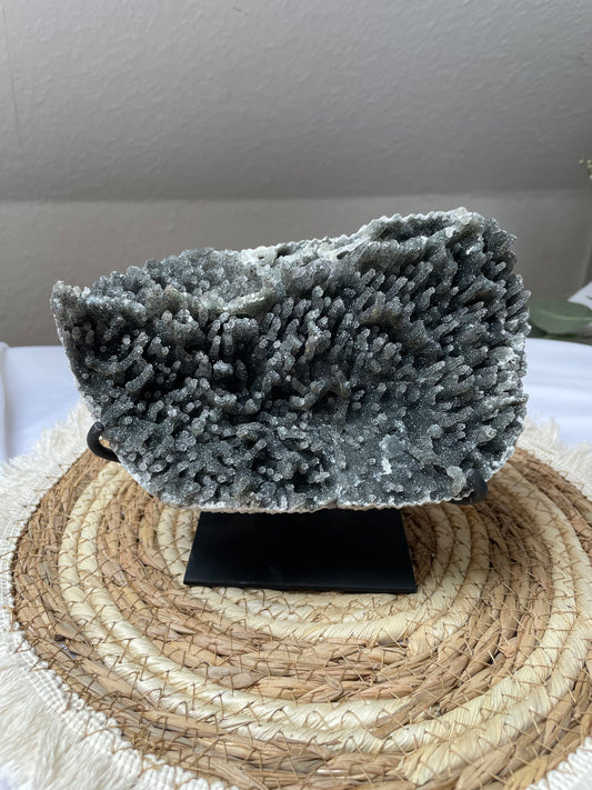 Schwarzes Uruguay Amethyst Cluster in Extra Qualität